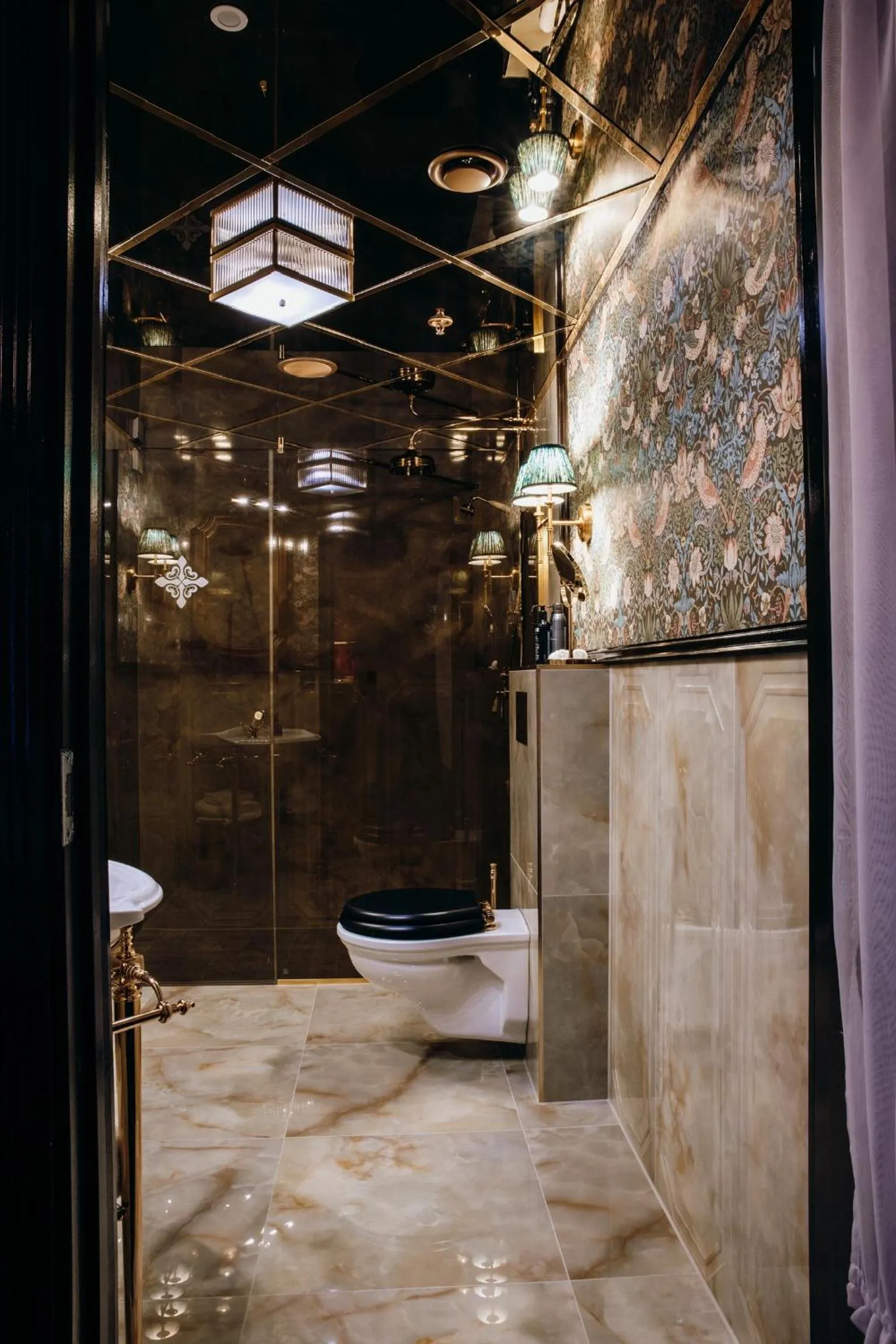 Bathroom in Charmante Skostredet Hôtel