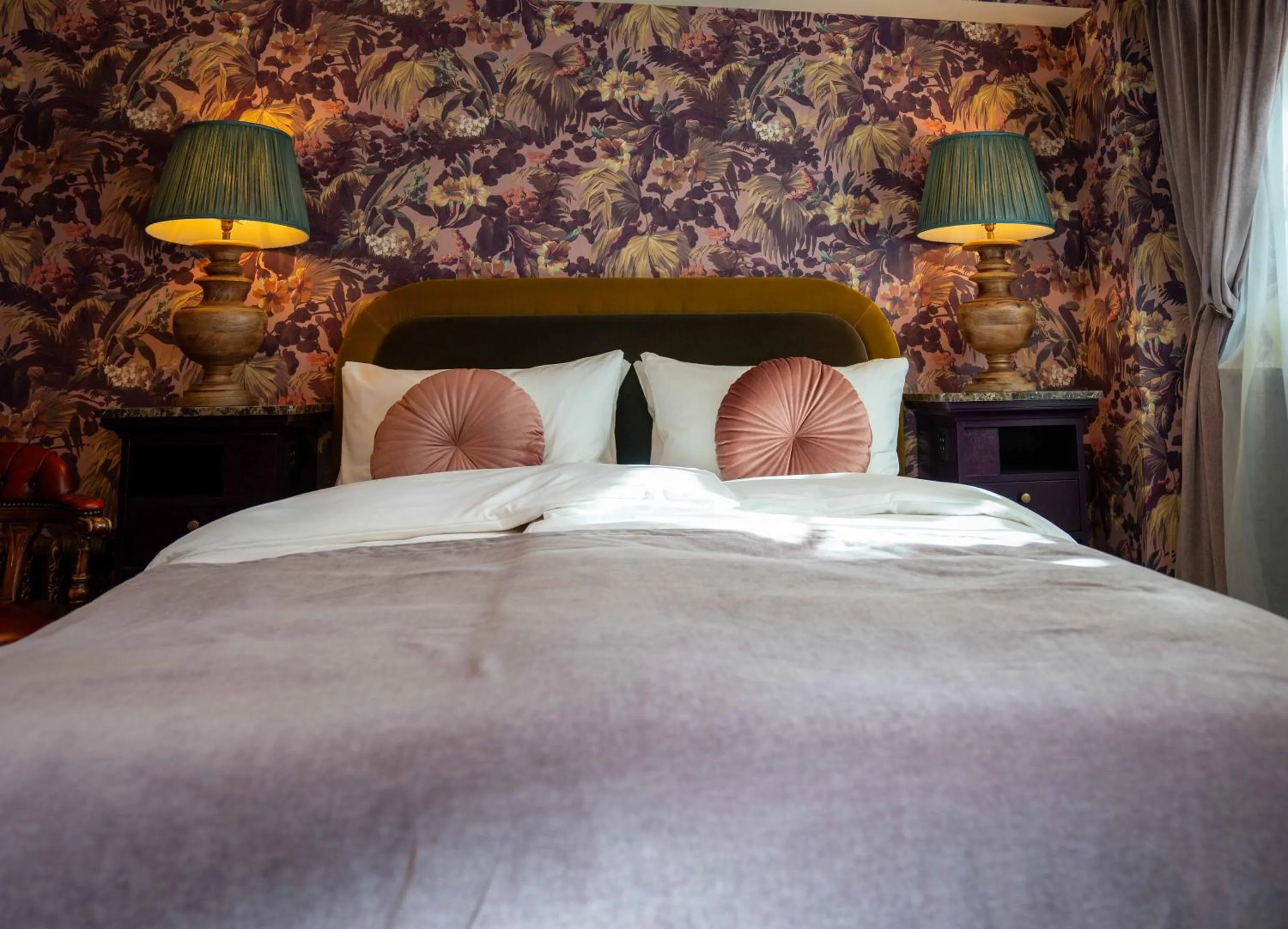 Bed in Charmante Skostredet Hôtel