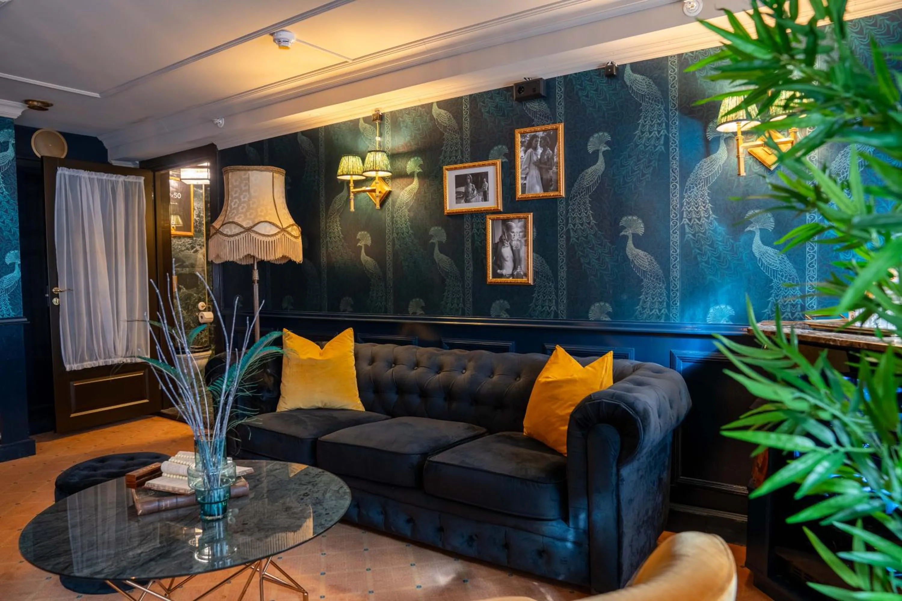 Seating area in Charmante Skostredet Hôtel