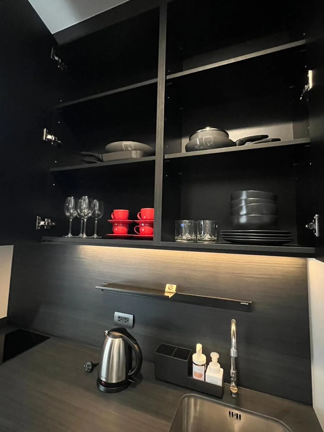 Kitchen or kitchenette in The EDGE Central Pattaya