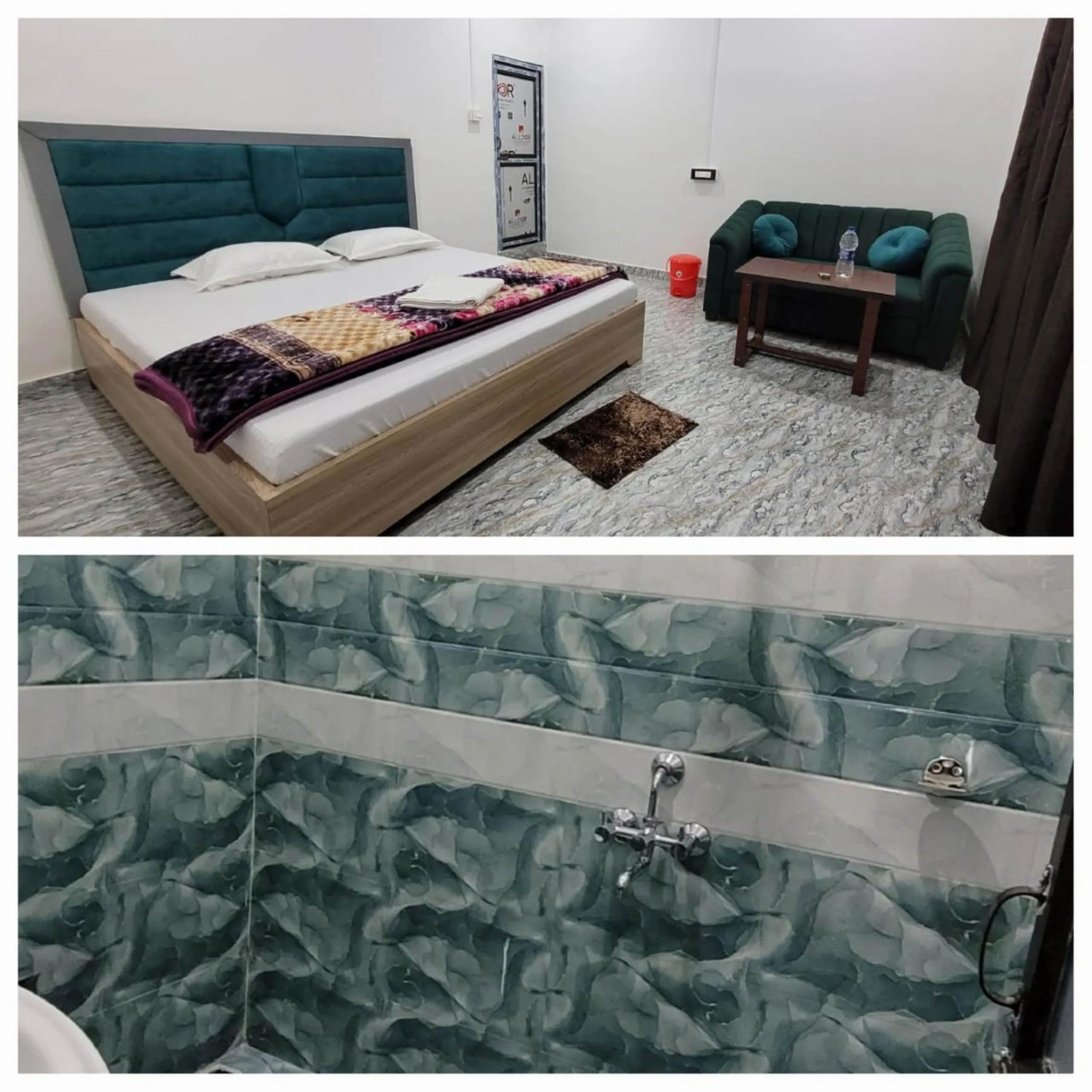 Bed in The Western Lodge