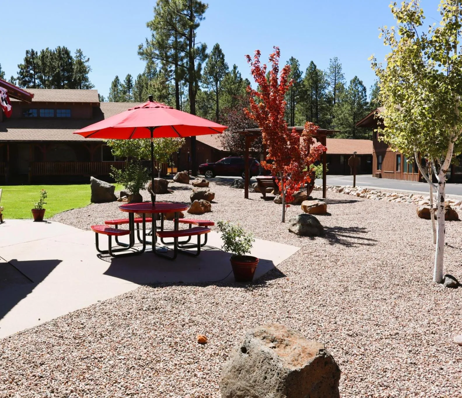 Natural landscape in Roundhouse Resort