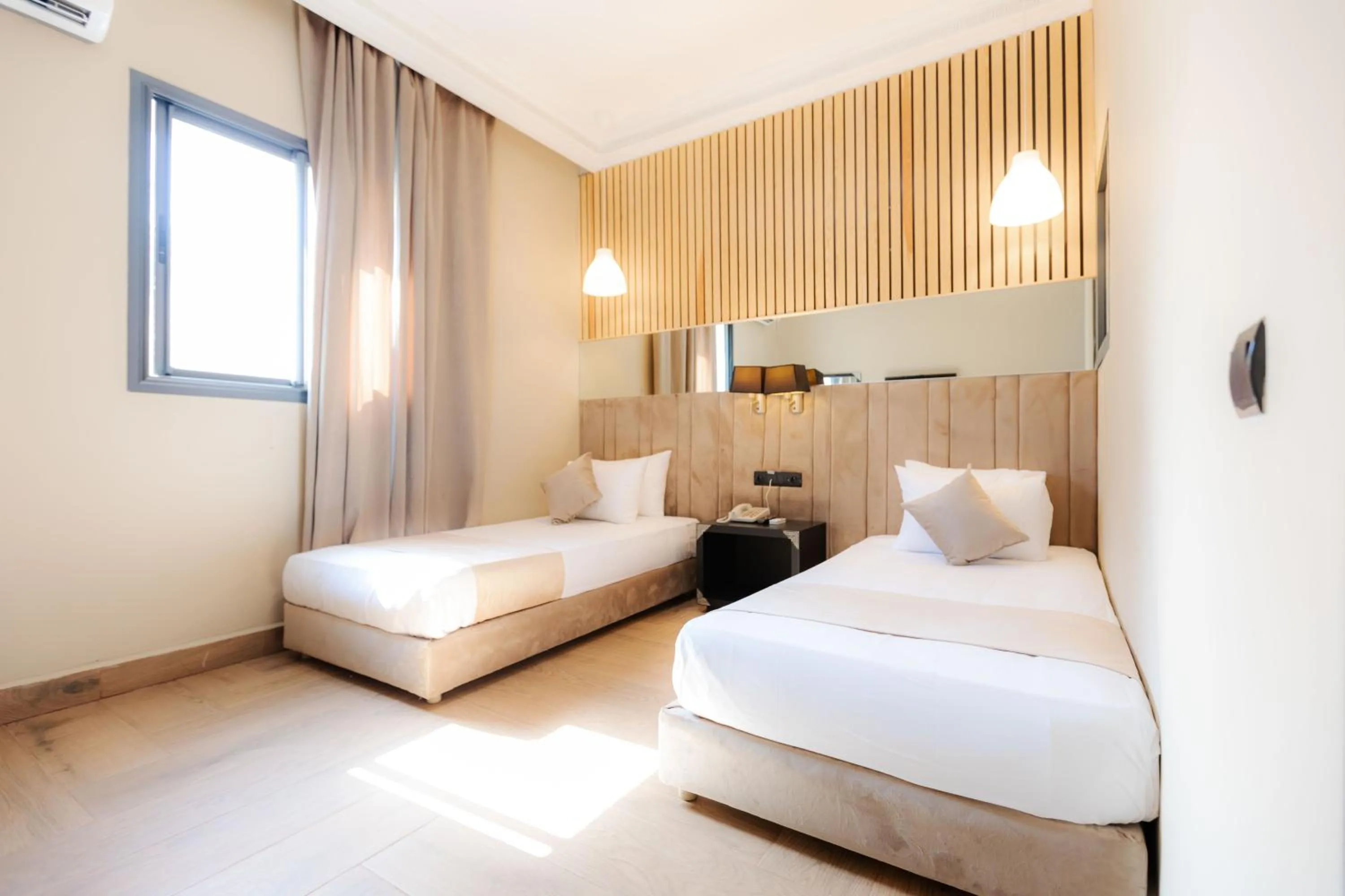 Bed in Ennesma Hotel