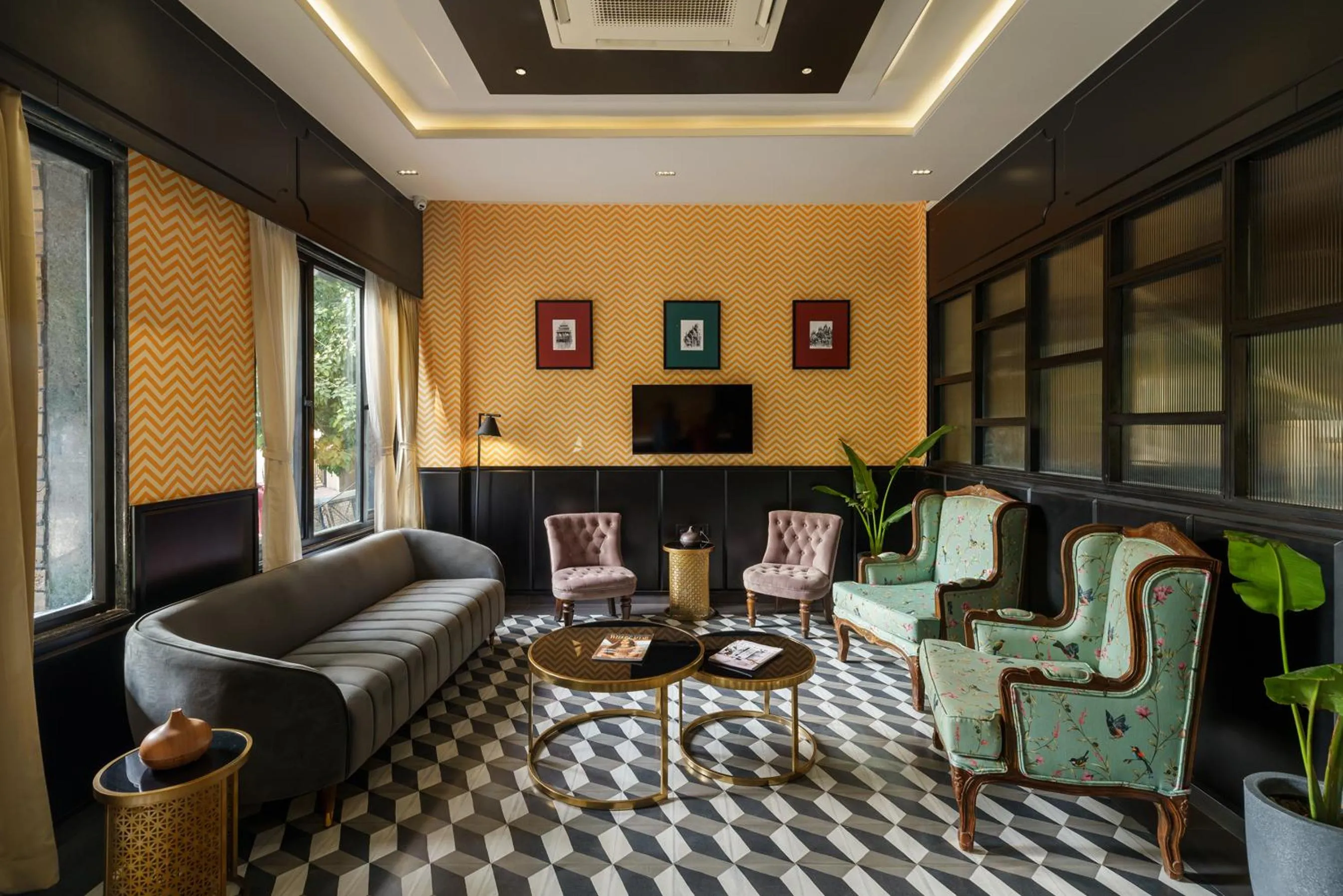 Communal lounge/ TV room in City Connect by Downtown Udaipur