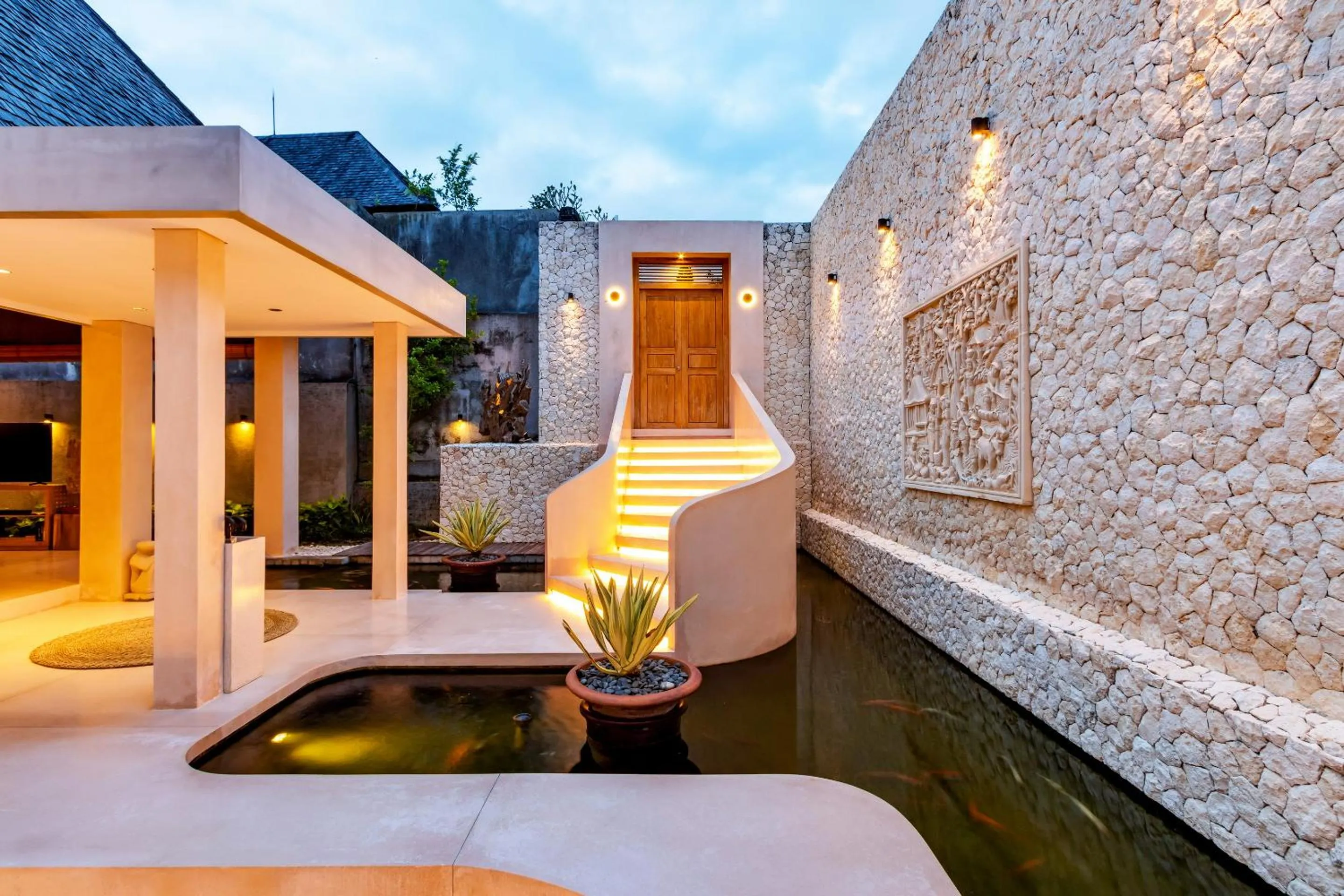 Living room in Navya Villas