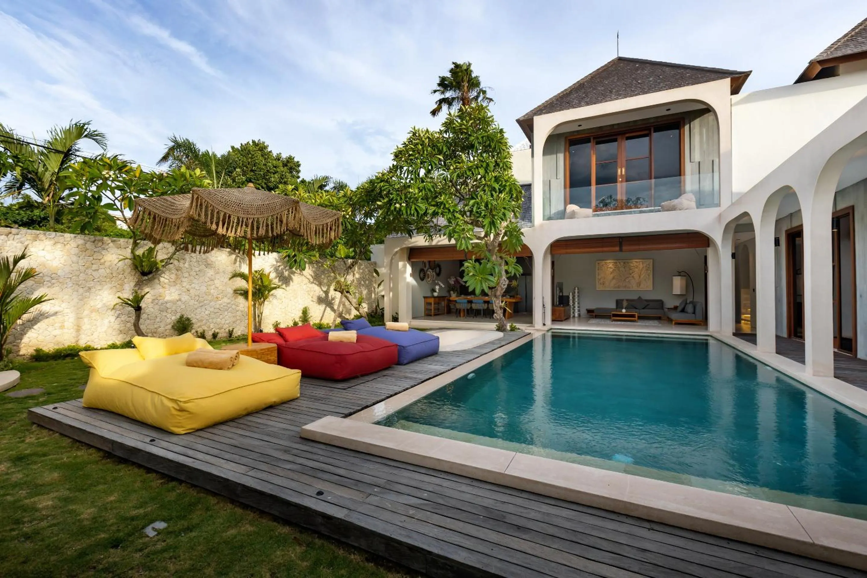 Swimming pool in Navya Villas