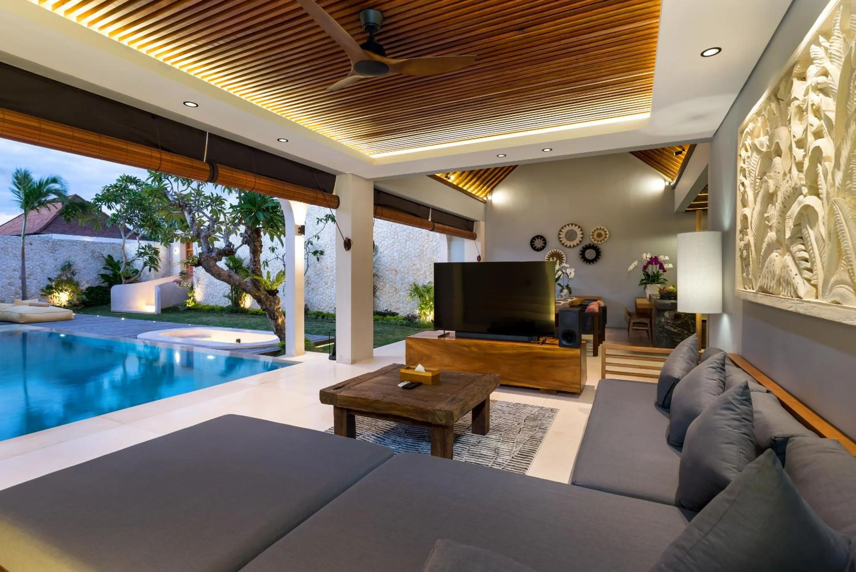 Living room in Navya Villas