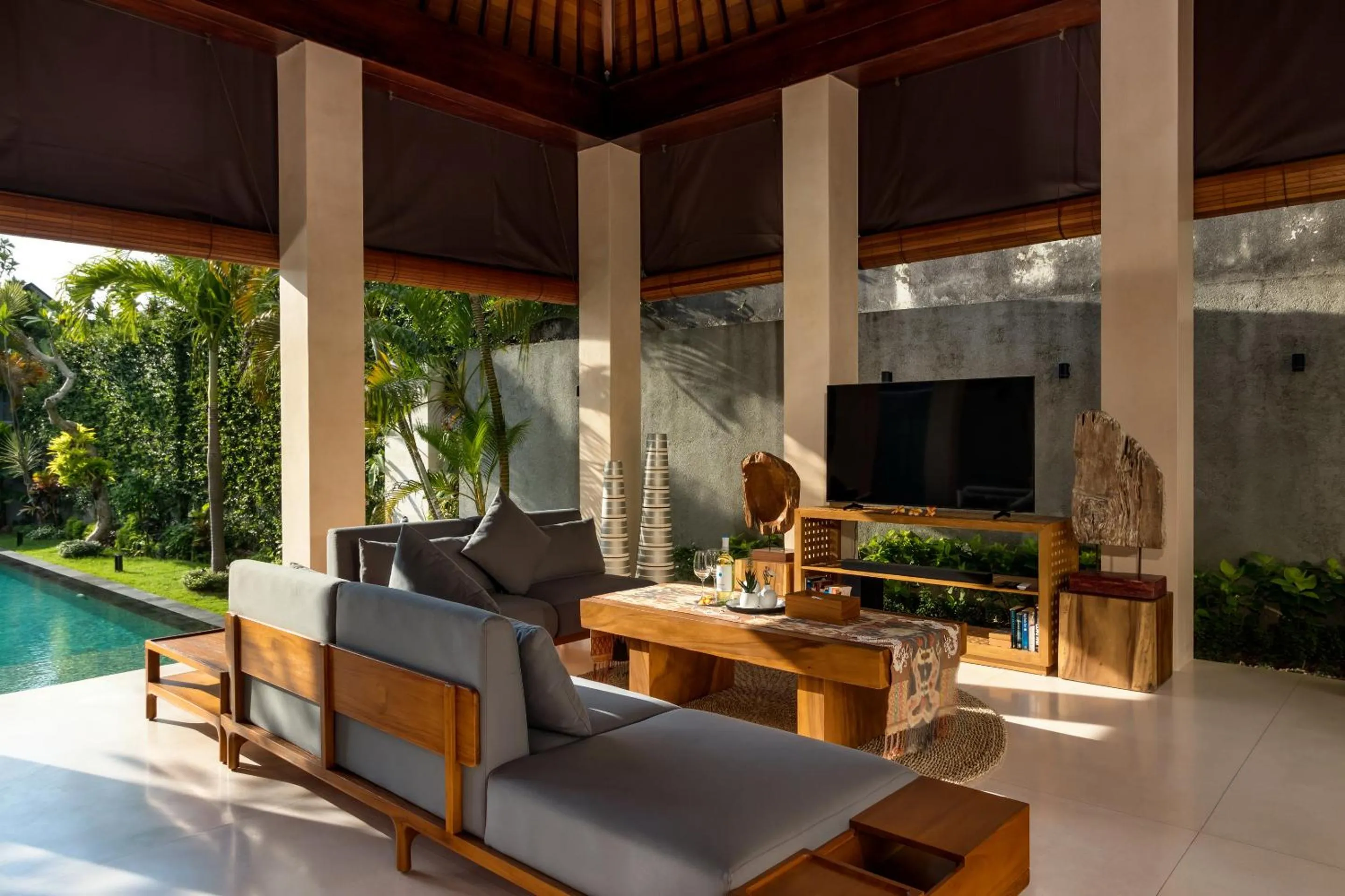 Living room in Navya Villas