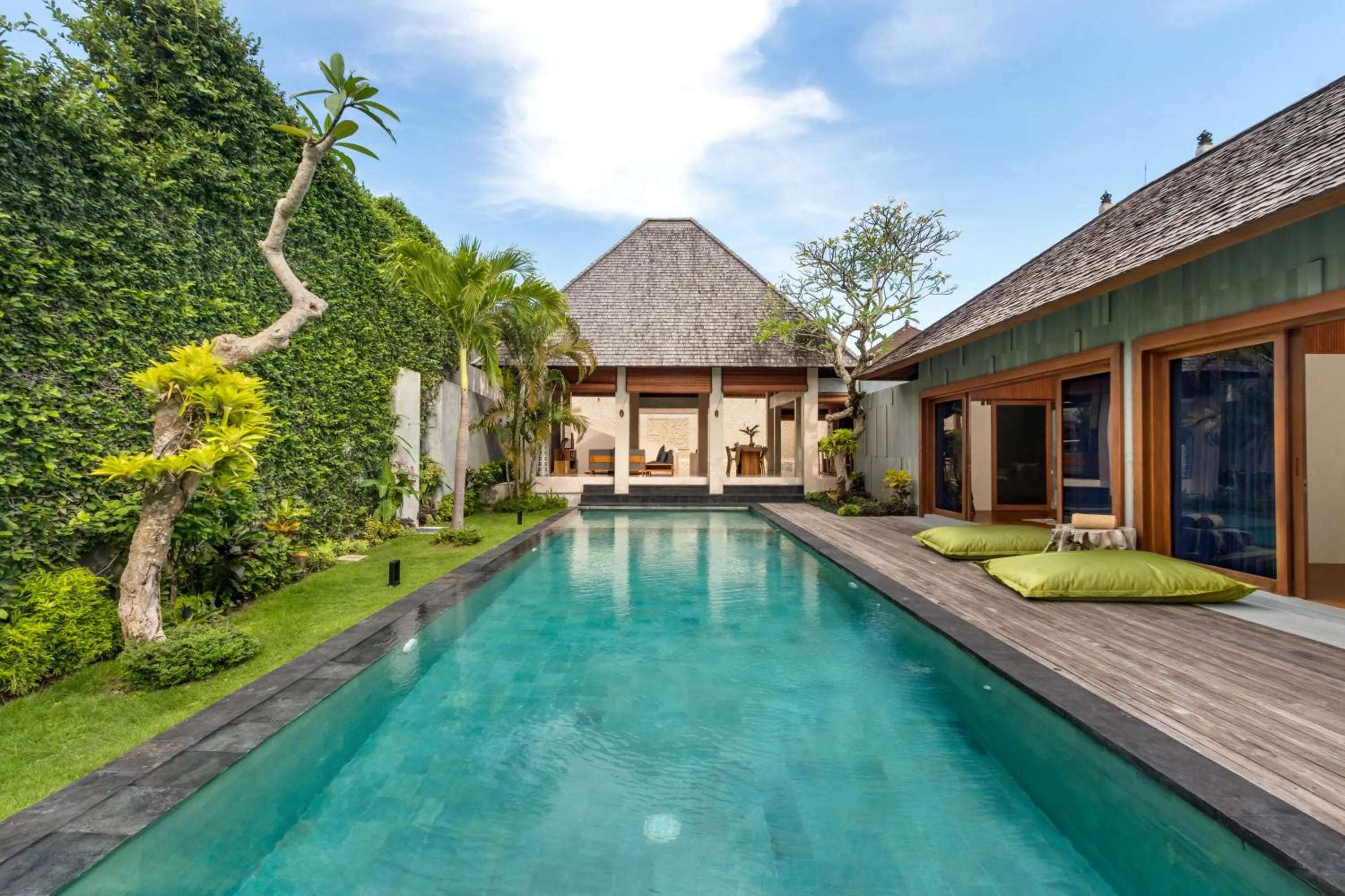 Swimming pool in Navya Villas