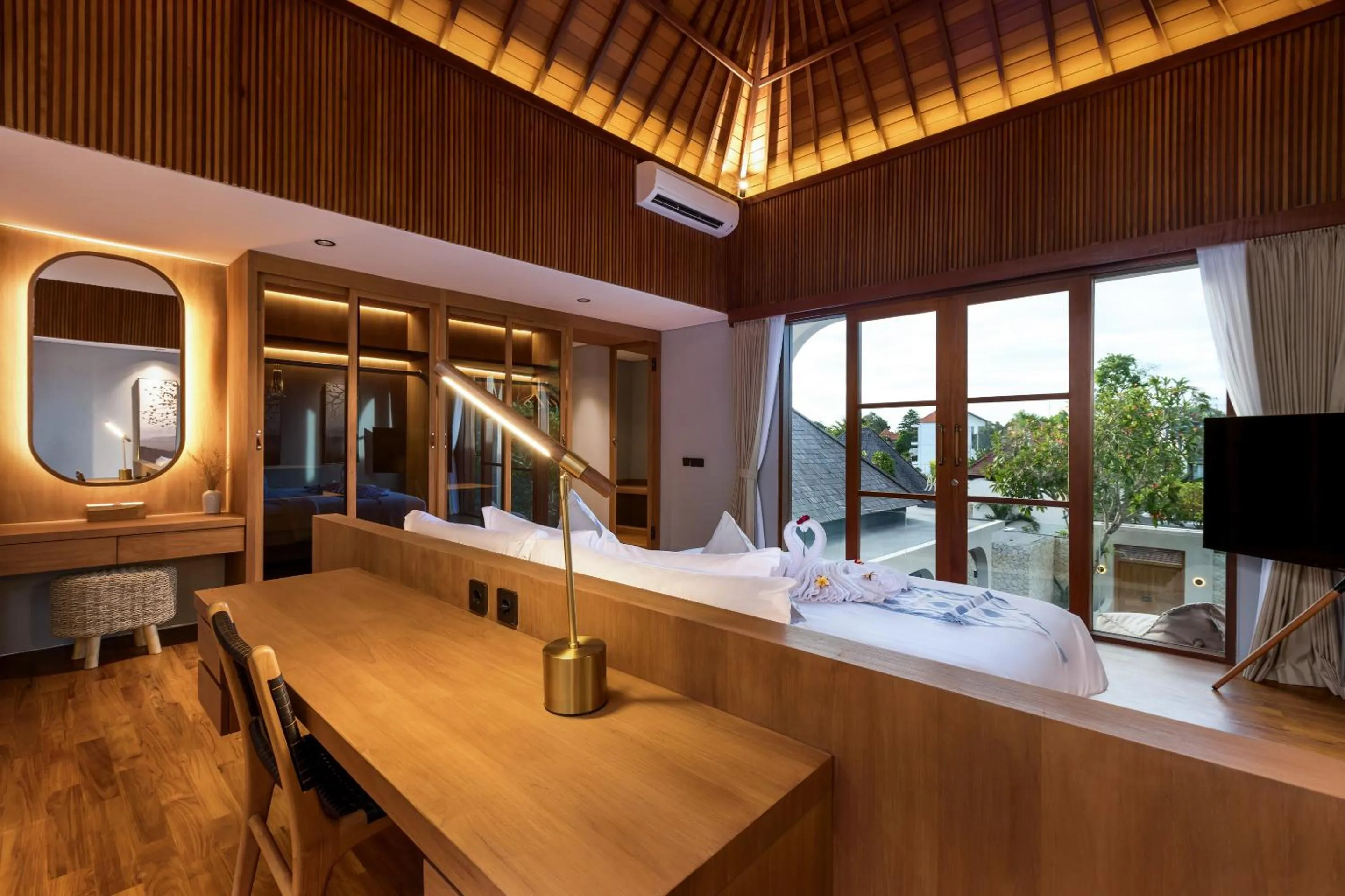 Bedroom in Navya Villas