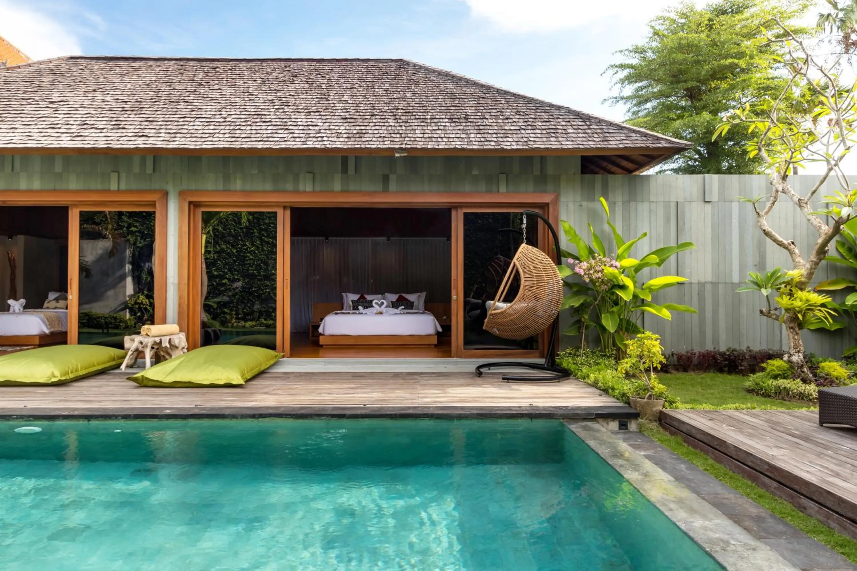 Garden in Navya Villas