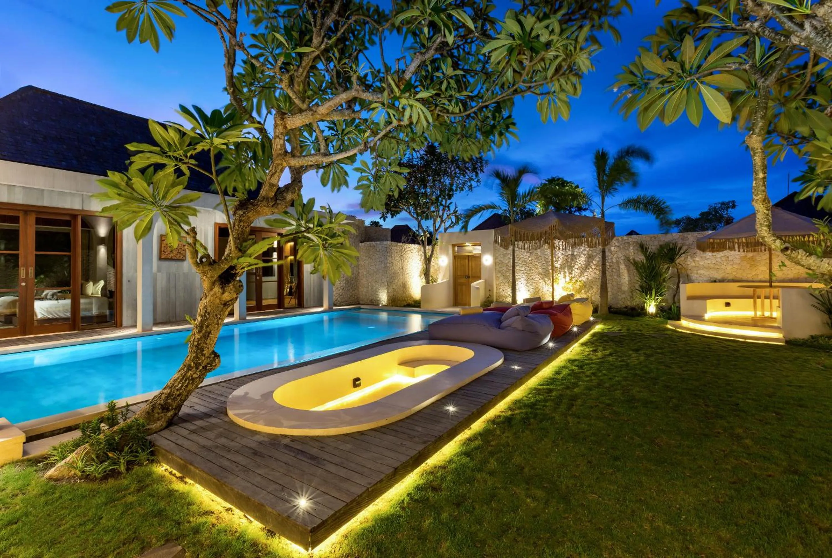 Garden in Navya Villas