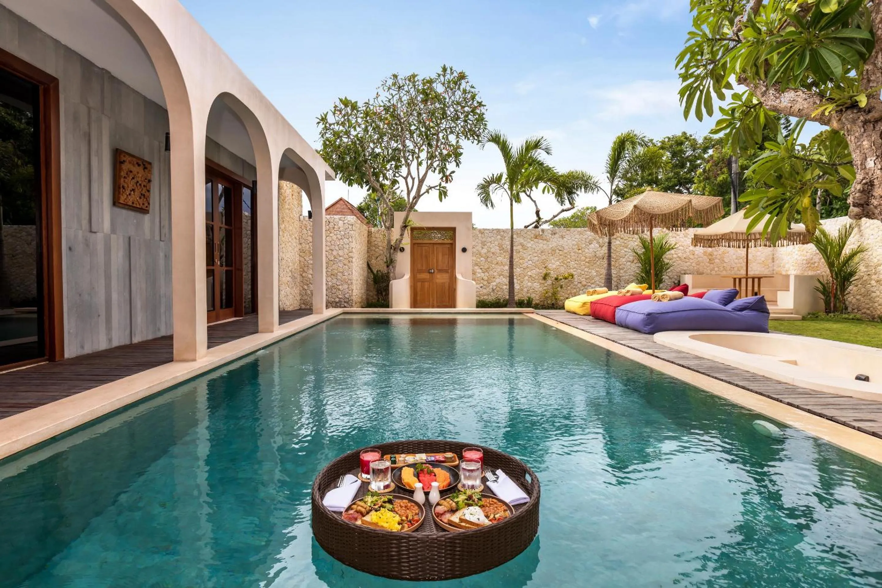 Garden in Navya Villas