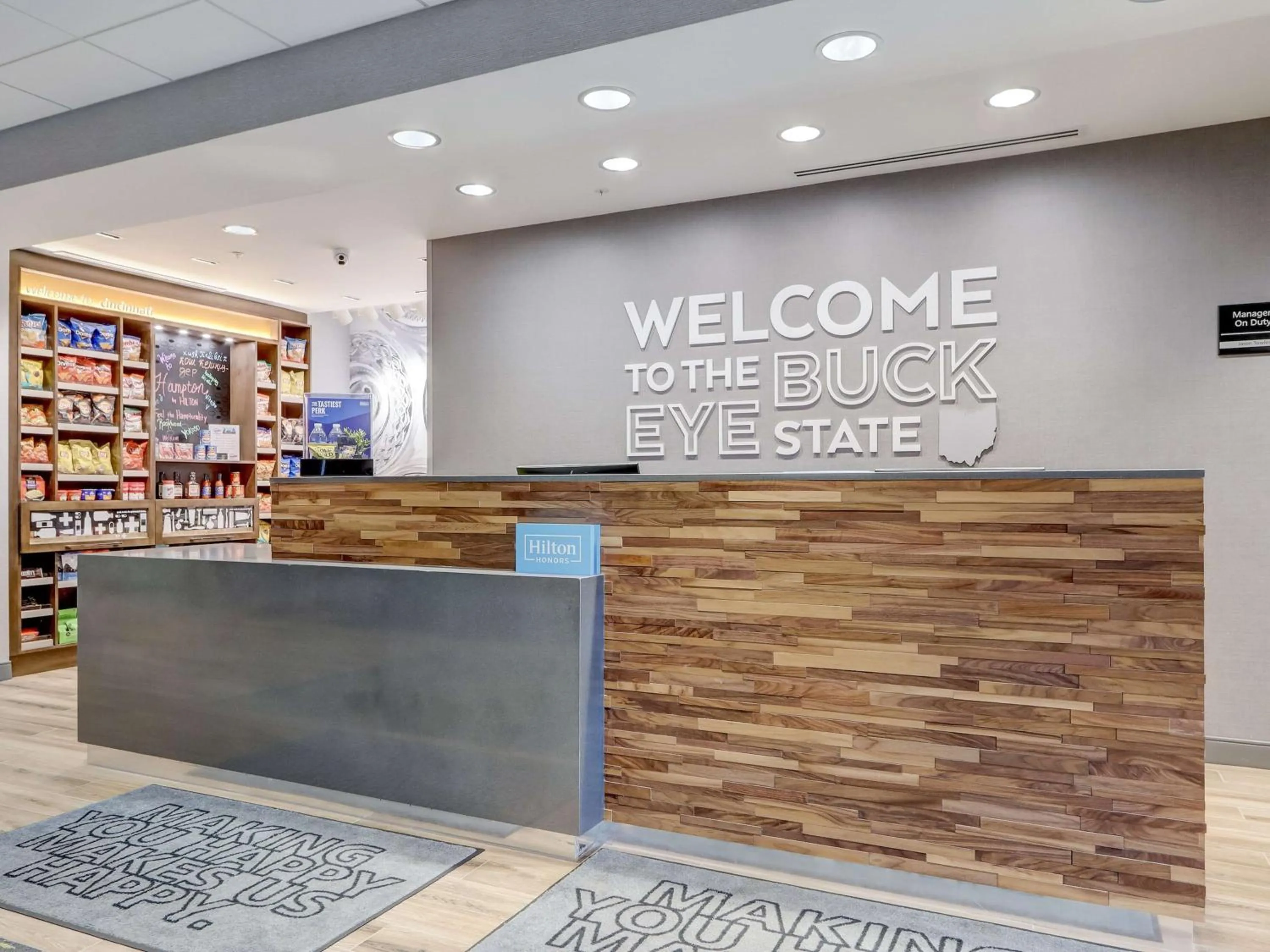 Lobby or reception in Hampton Inn & Suites Cincinnati Midtown Rookwood