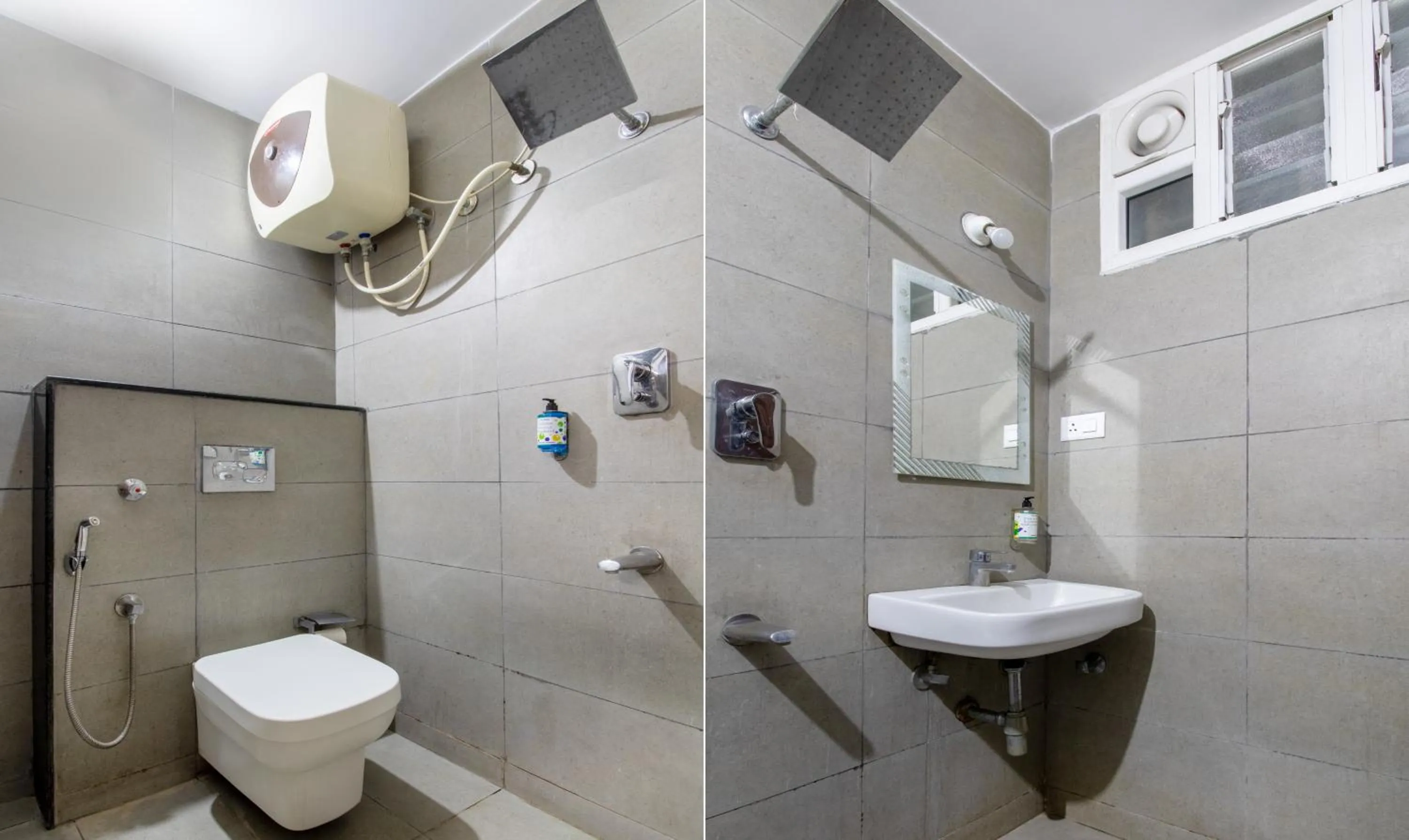 Bathroom in Treebo RR Residency, Sanjay Nagar