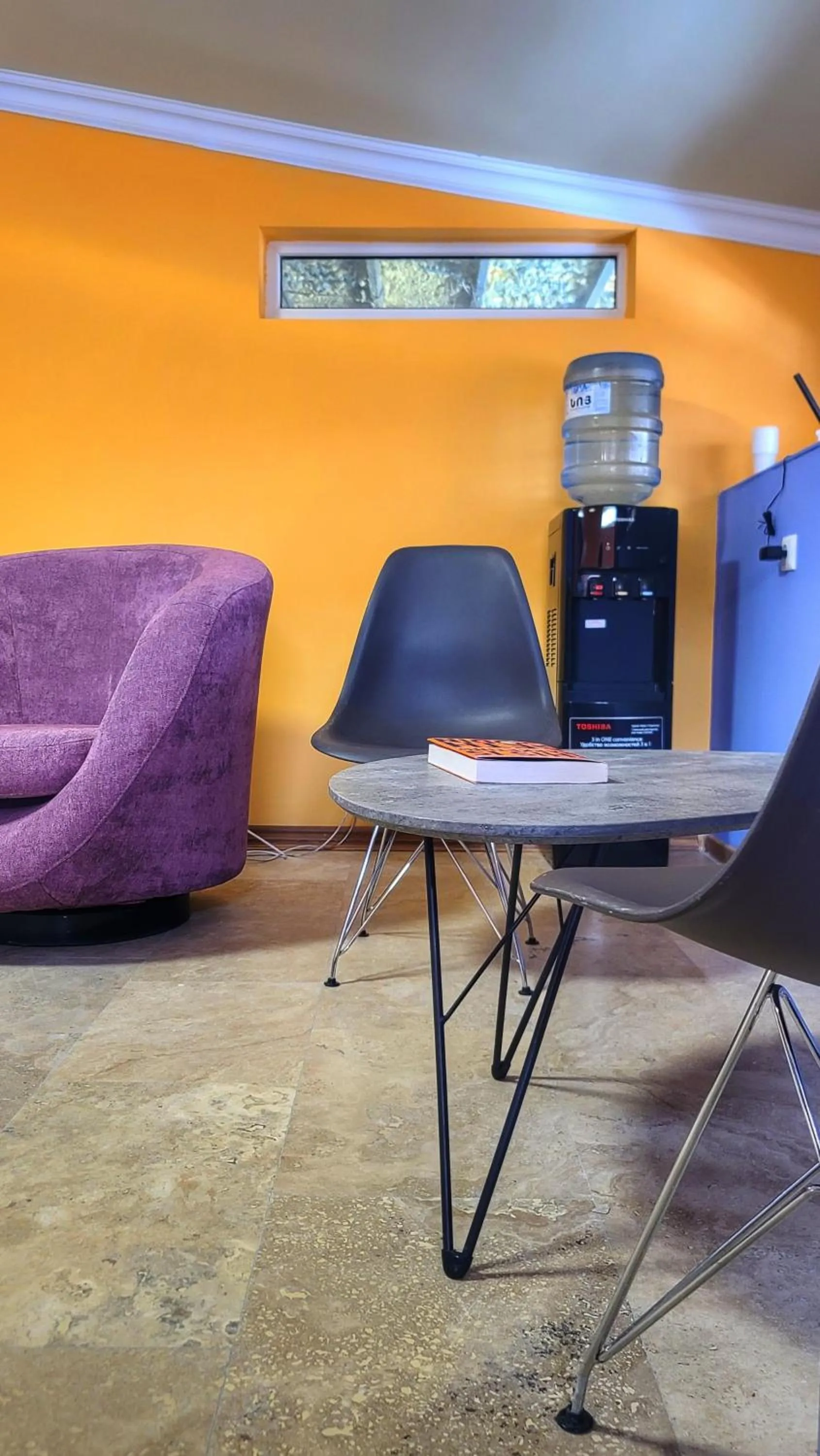 Living room in Capsula hotel
