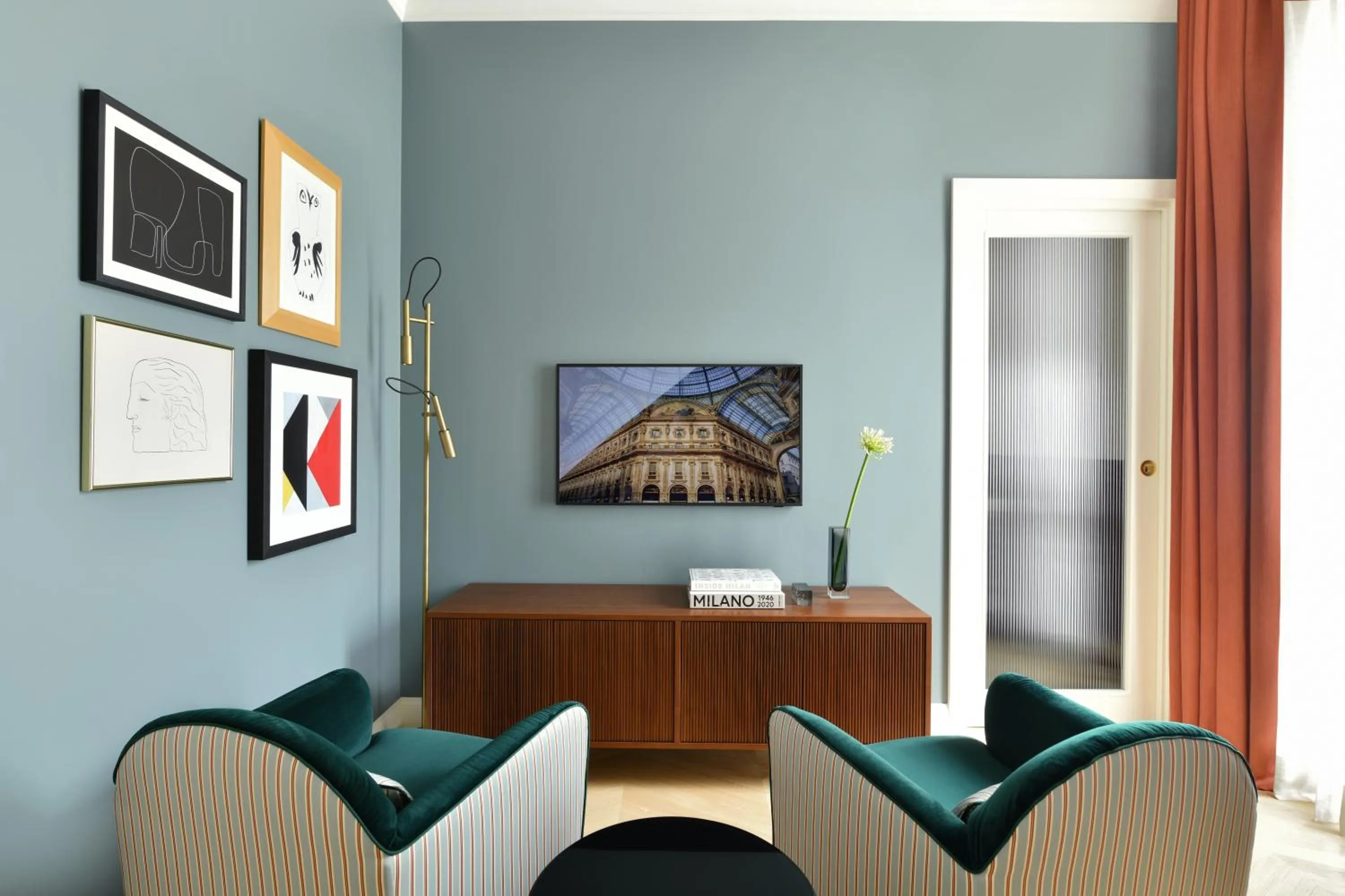 Living room in Casa Brivio