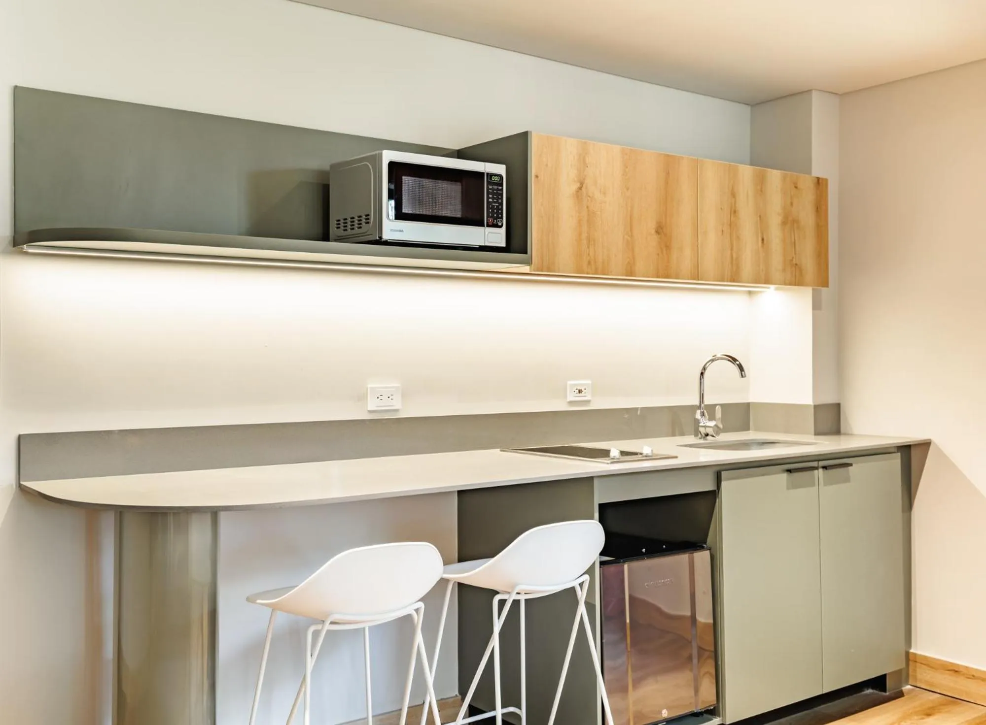 Kitchen or kitchenette in The Somos Central Hotel Poblado