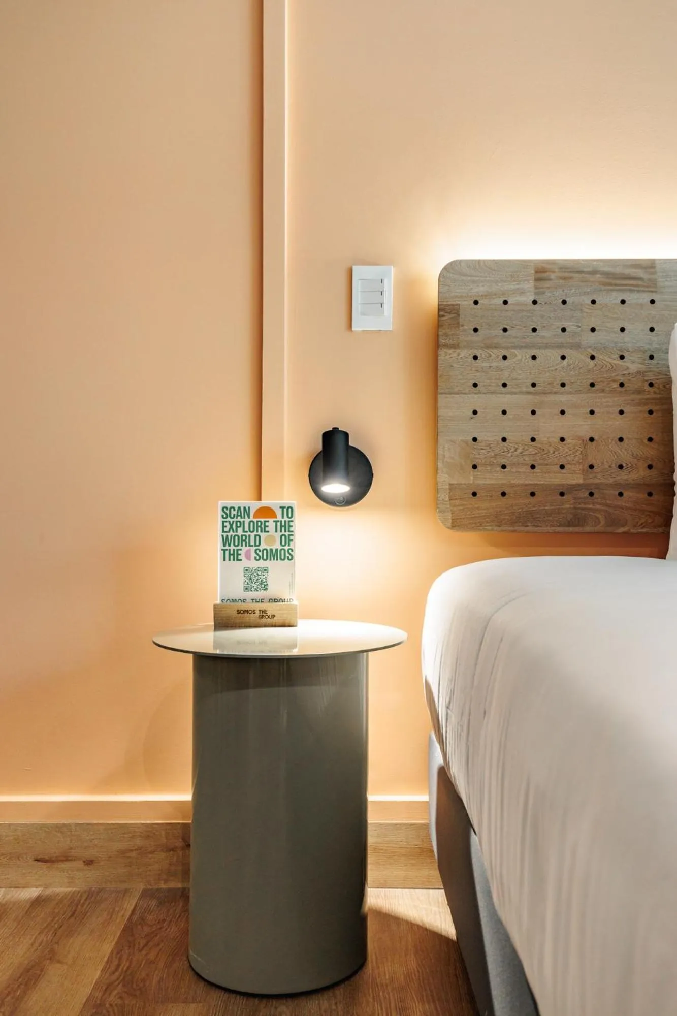 Bed in The Somos Central Hotel Poblado