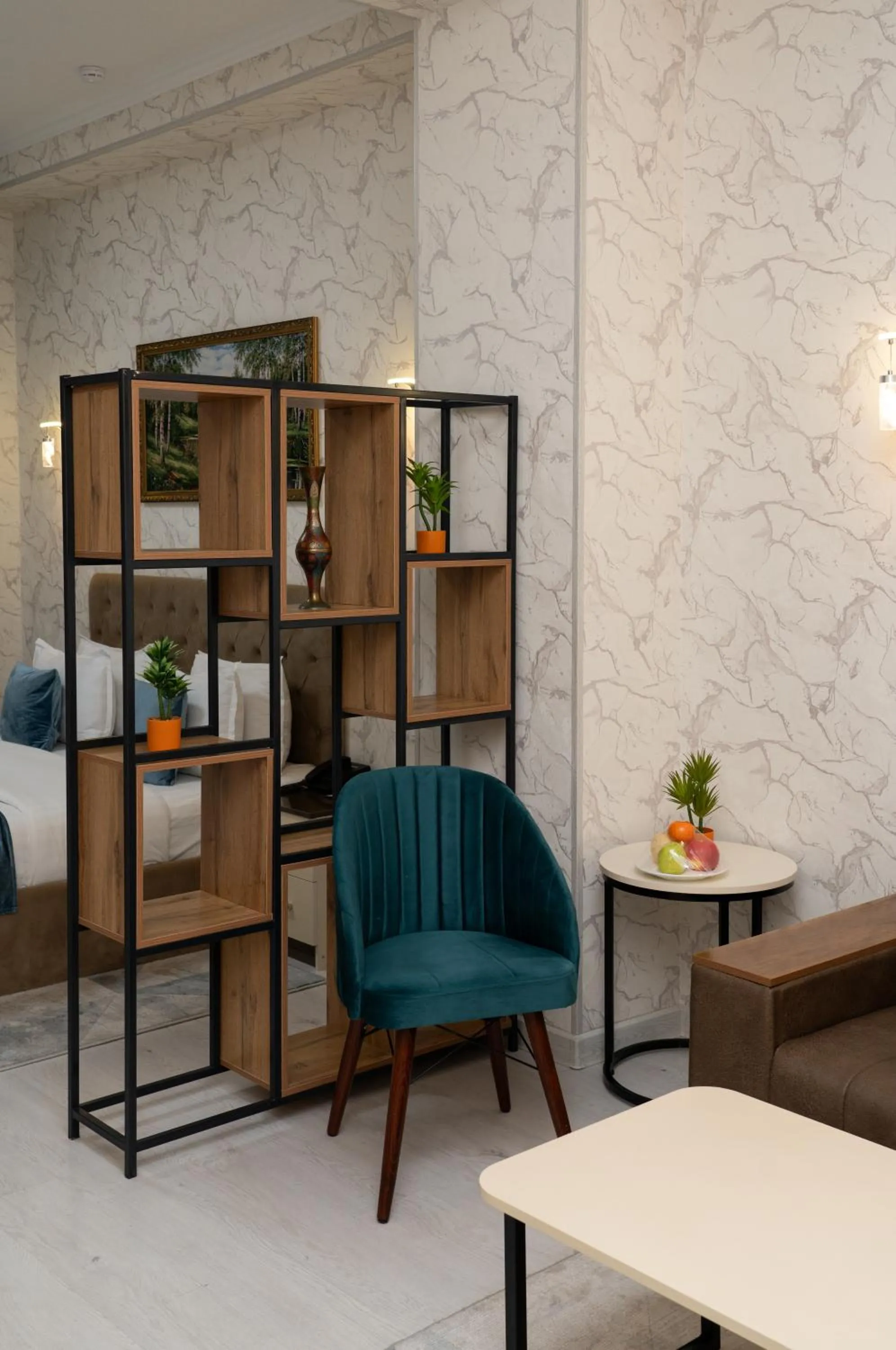 Seating area in The Tower Hotel Tashkent by HotelPro Group