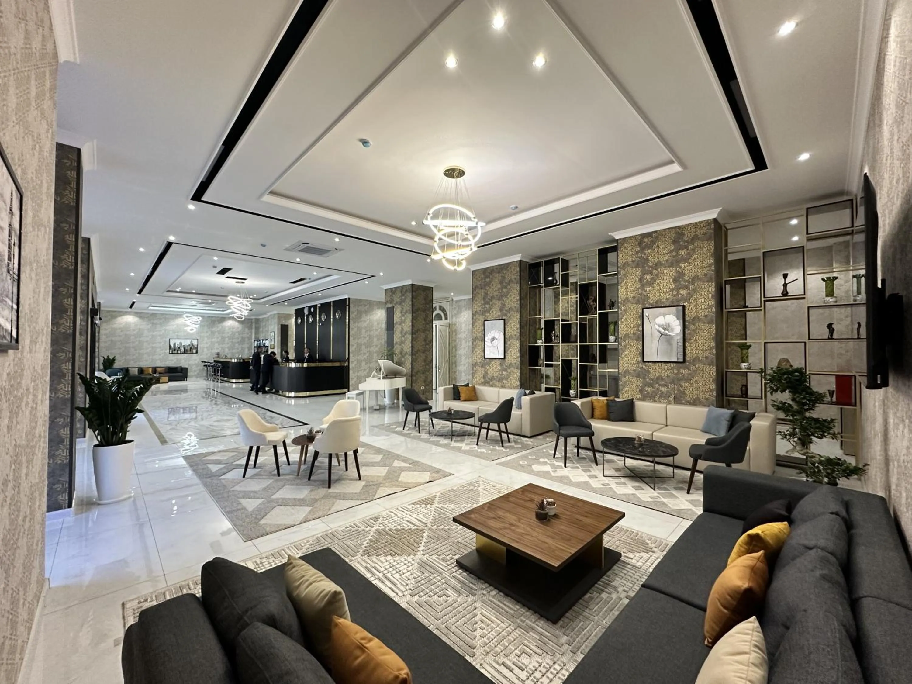 Lobby or reception in The Tower Hotel Tashkent by HotelPro Group