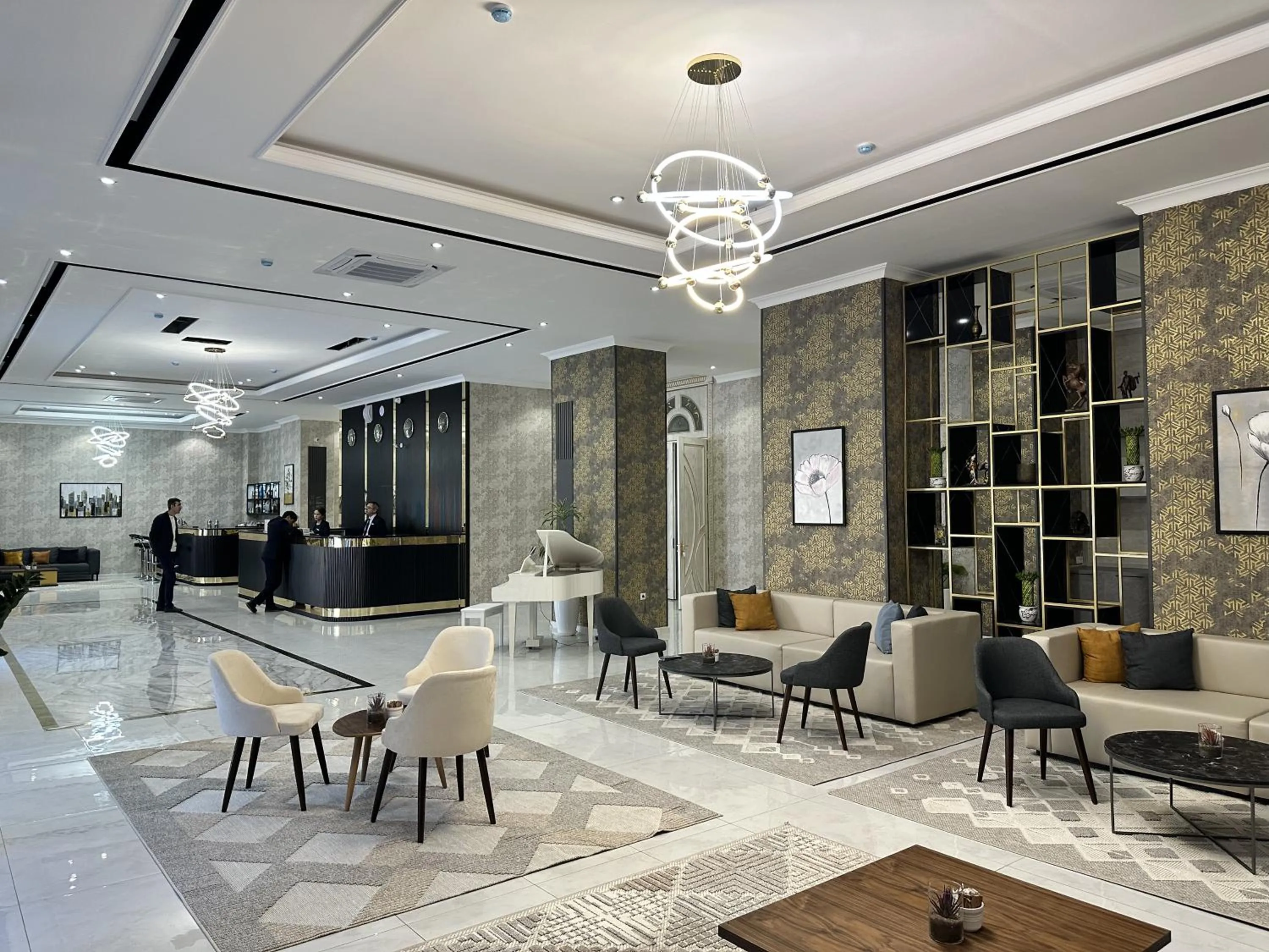 Lobby or reception in The Tower Hotel Tashkent by HotelPro Group