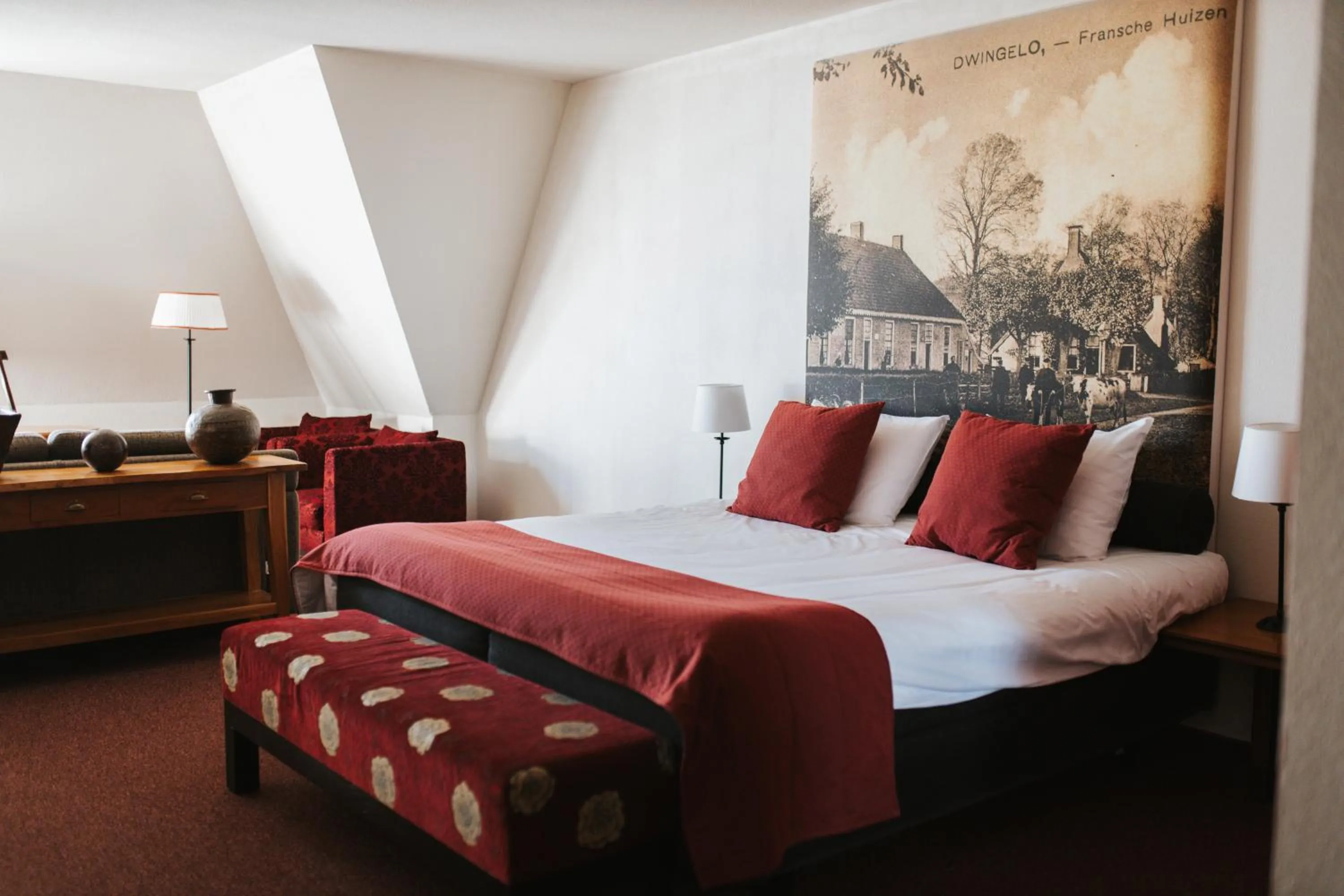 Bed in Hotel Wesseling