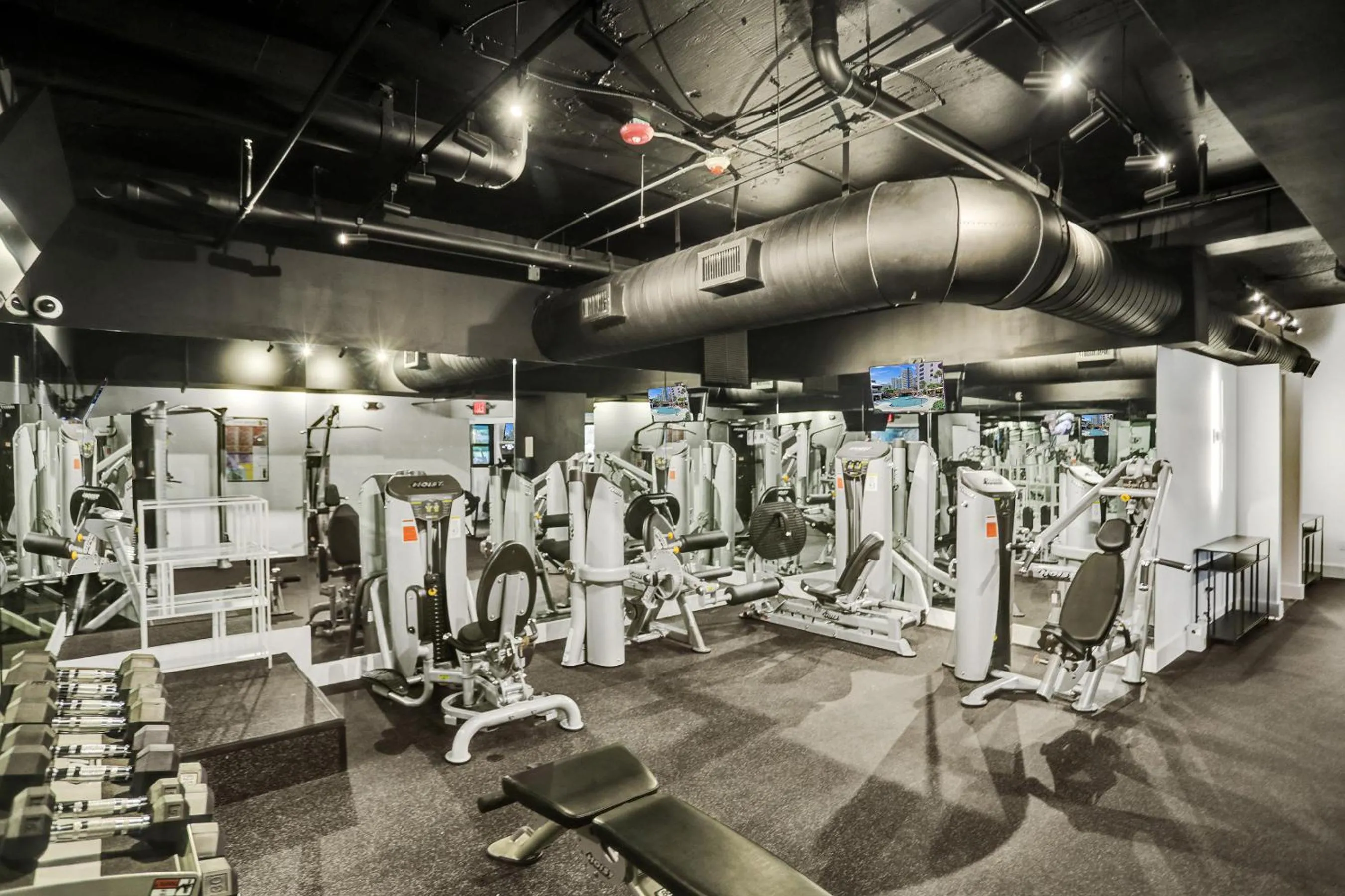 Fitness centre/facilities in Amazing Ocean View Condo Beach Service 1111