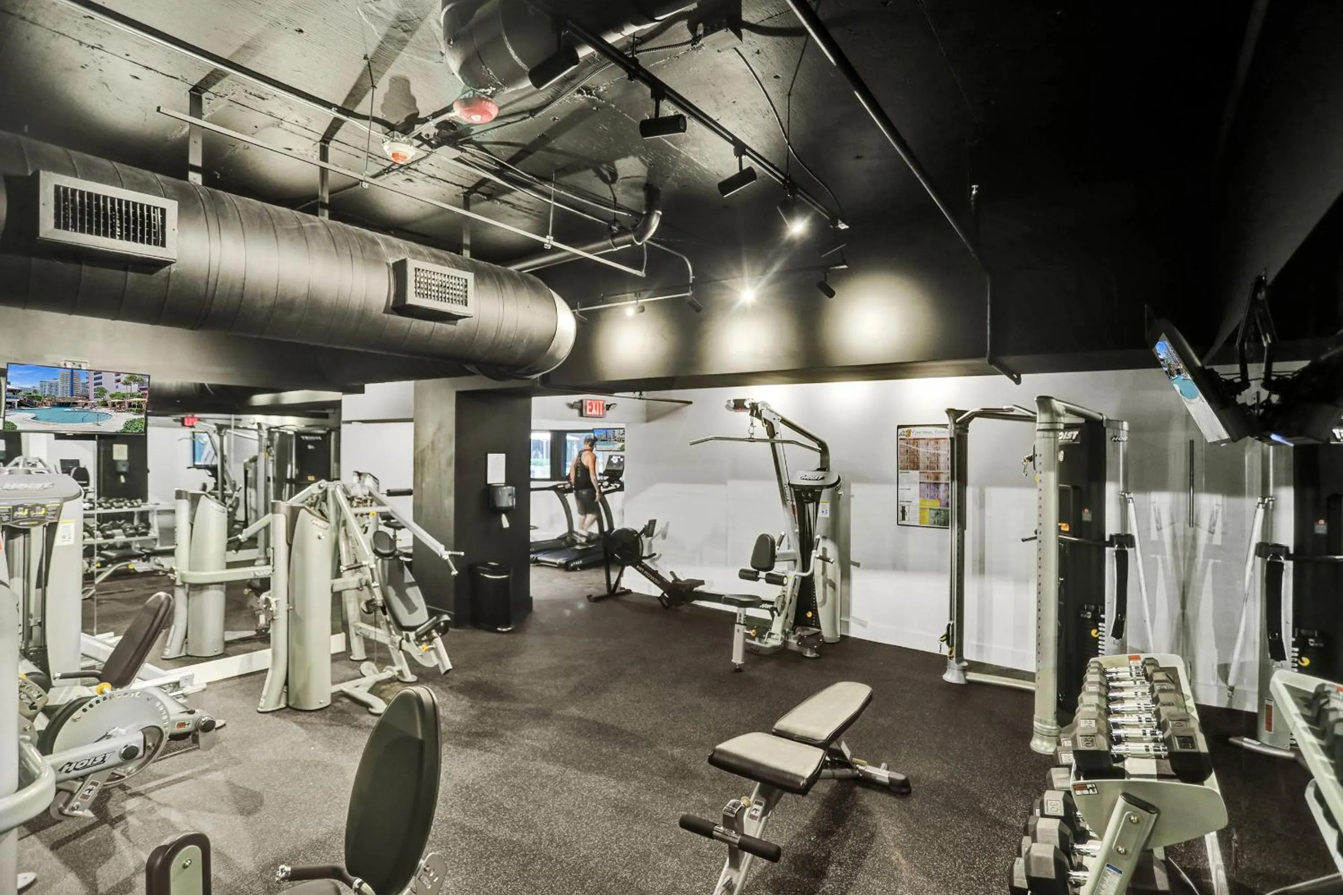 Fitness centre/facilities in Full ocean view Huge private terrace 1002