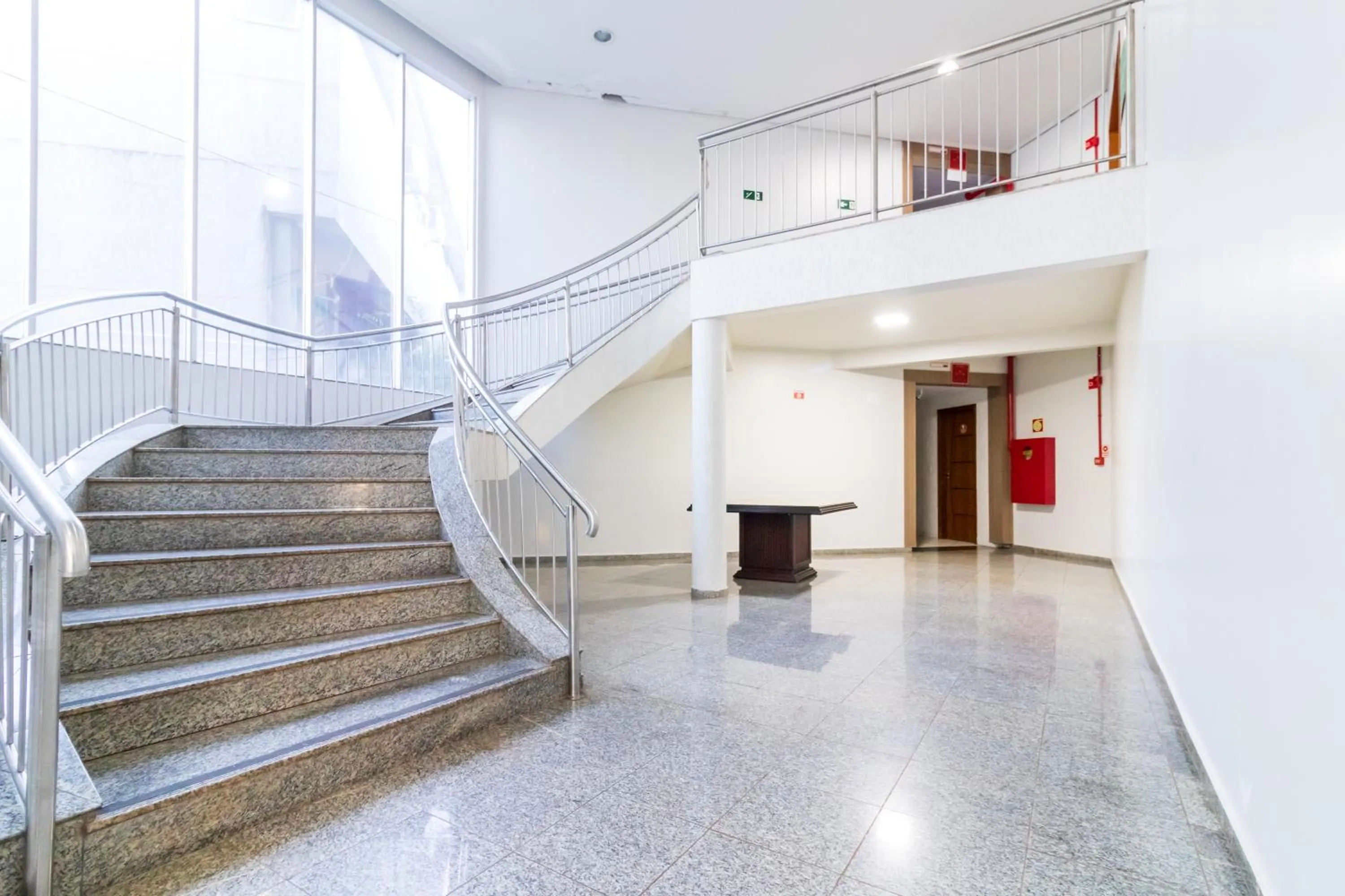 Lobby or reception in Foz Budget Hotel