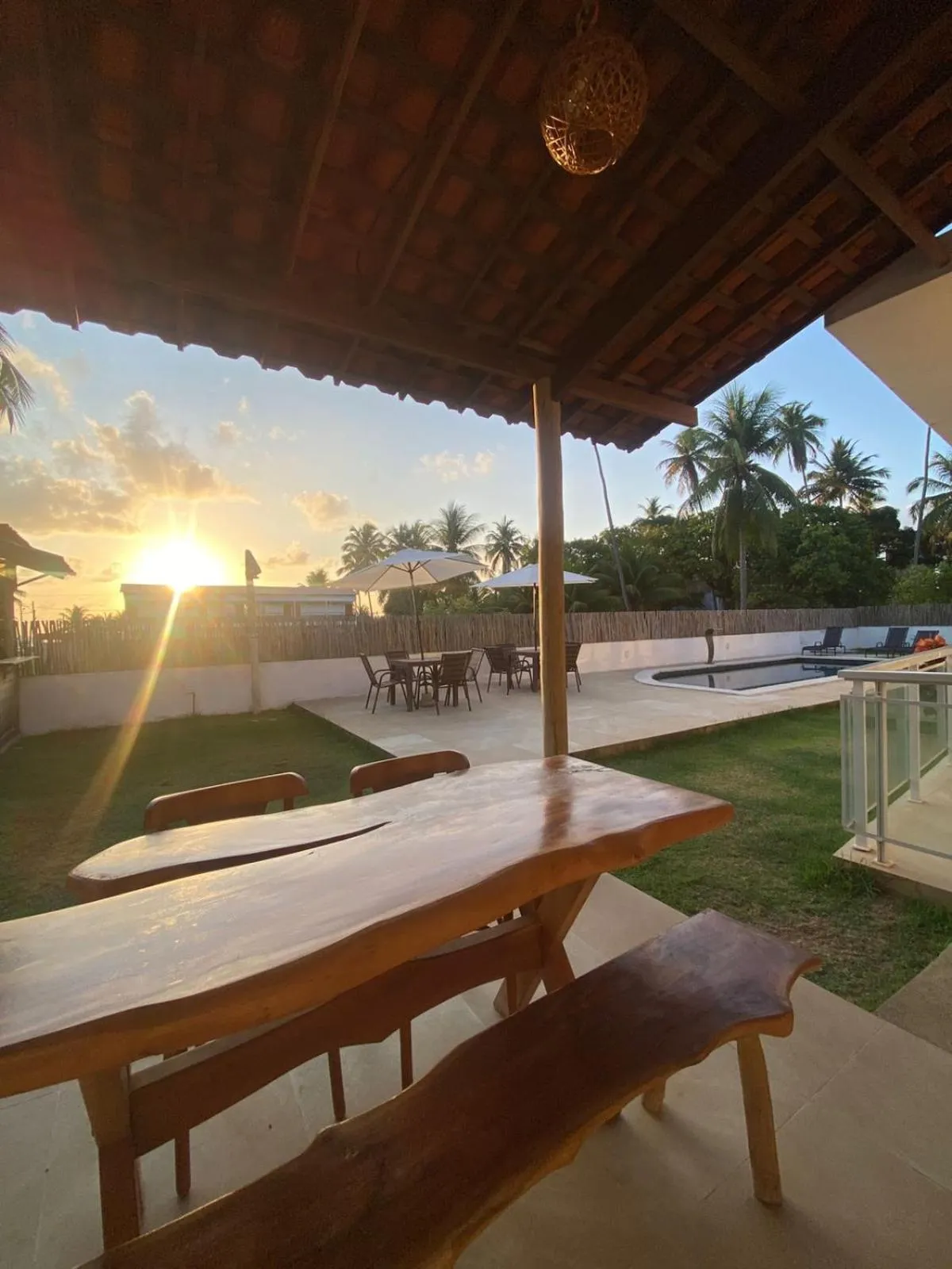 Restaurant/places to eat in Pousada Canouan