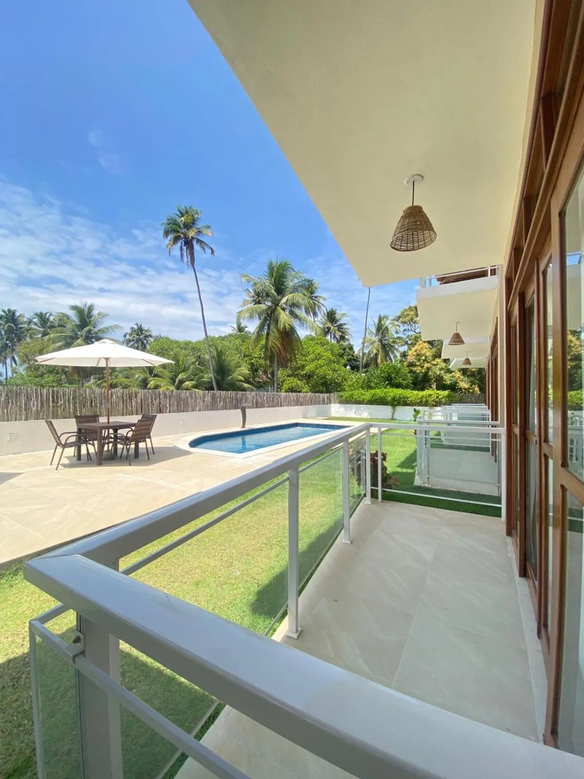 Patio in Pousada Canouan