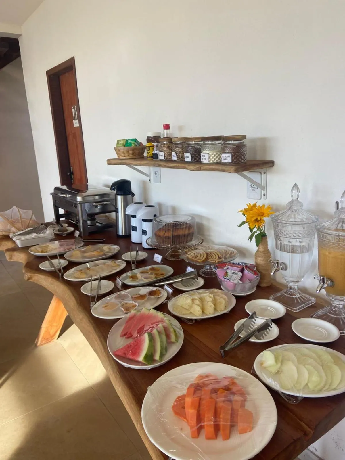 Breakfast in Pousada Canouan