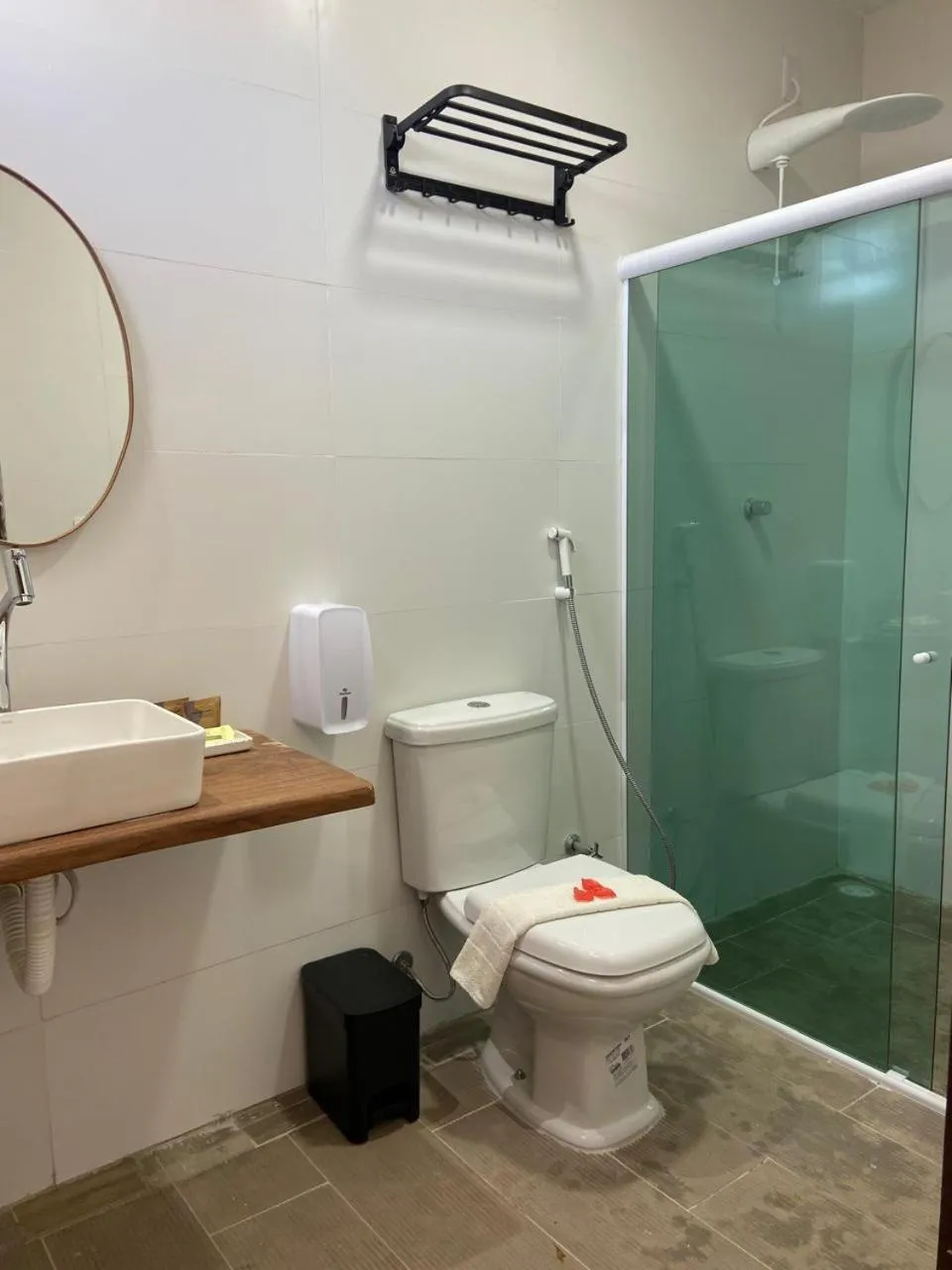 Shower in Pousada Canouan