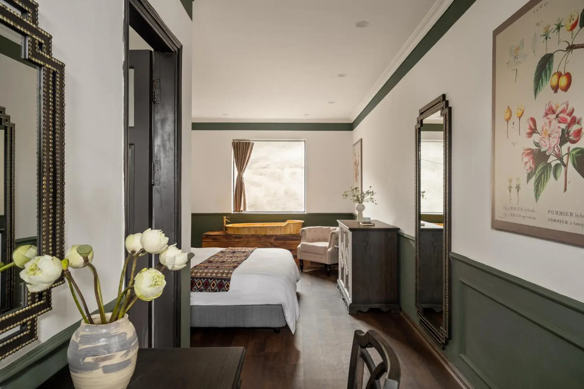 Superior Double Room in The Gate Boutique Hotel Sapa Superior Double Room in The Gate Boutique Hotel Sapa