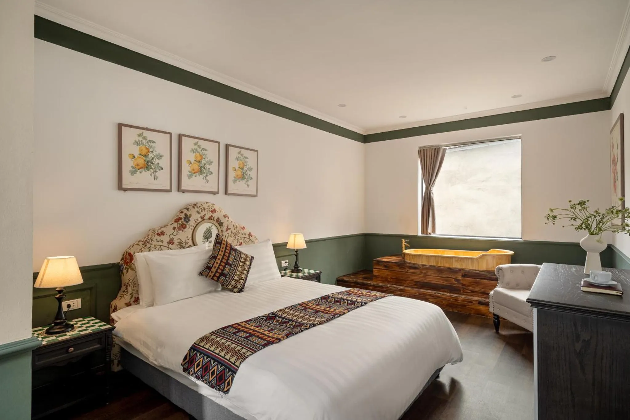 Bedroom, Bed in The Gate Boutique Hotel Sapa