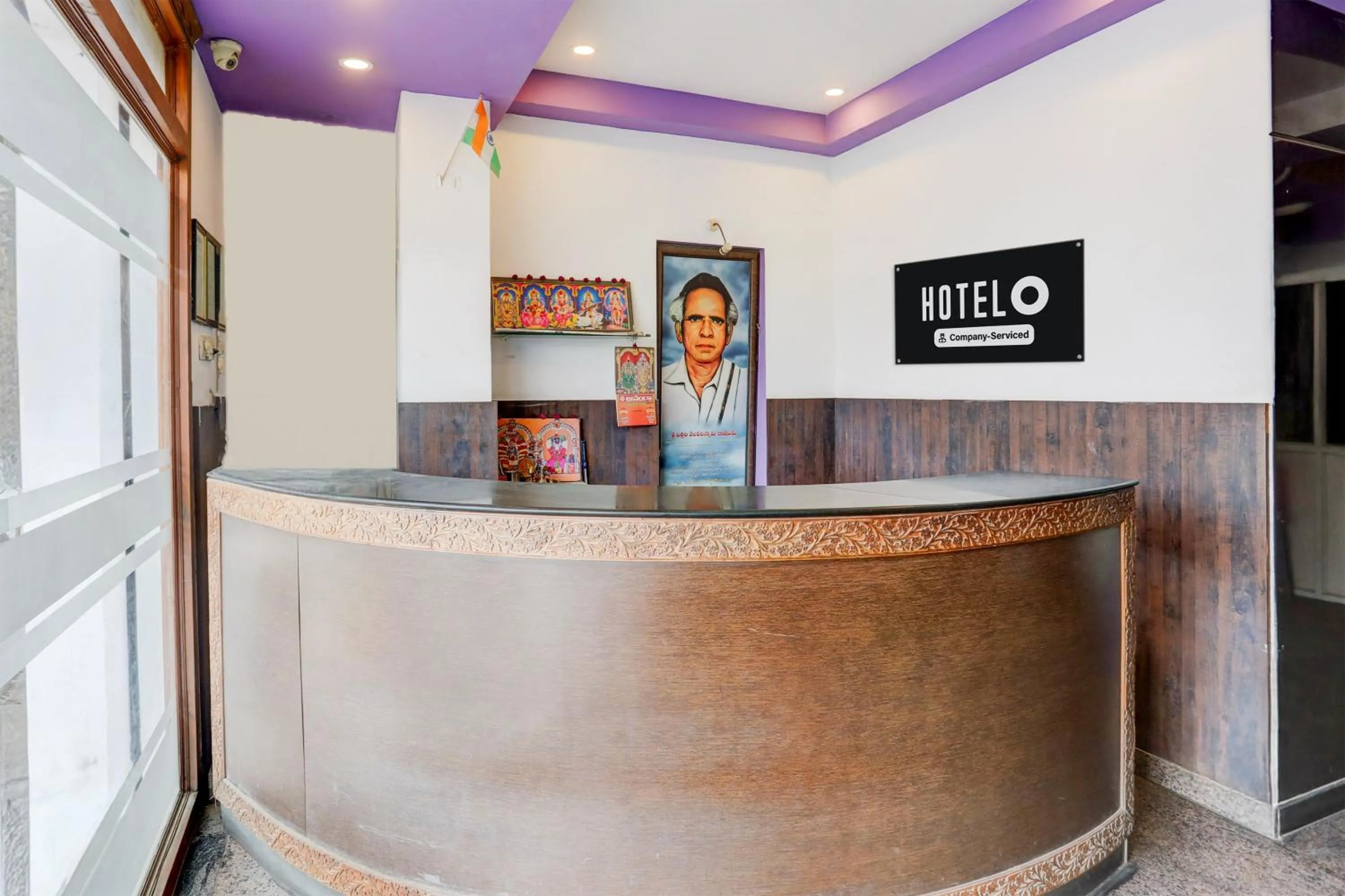 Lobby or reception in Super Hotel O Karakambadi Near Alipiri formerly BVN Grand