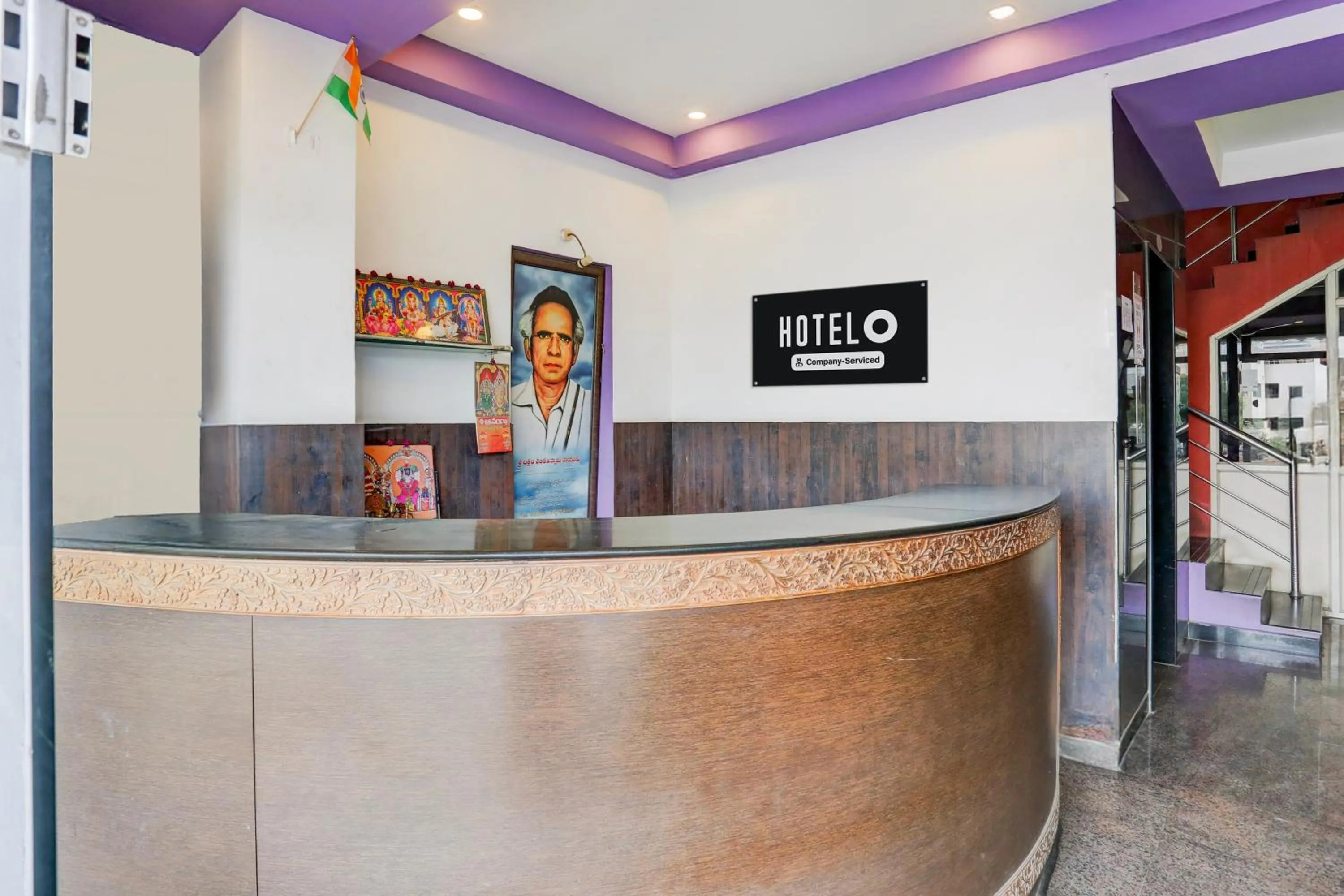 Lobby or reception in Super Hotel O Karakambadi Near Alipiri formerly BVN Grand