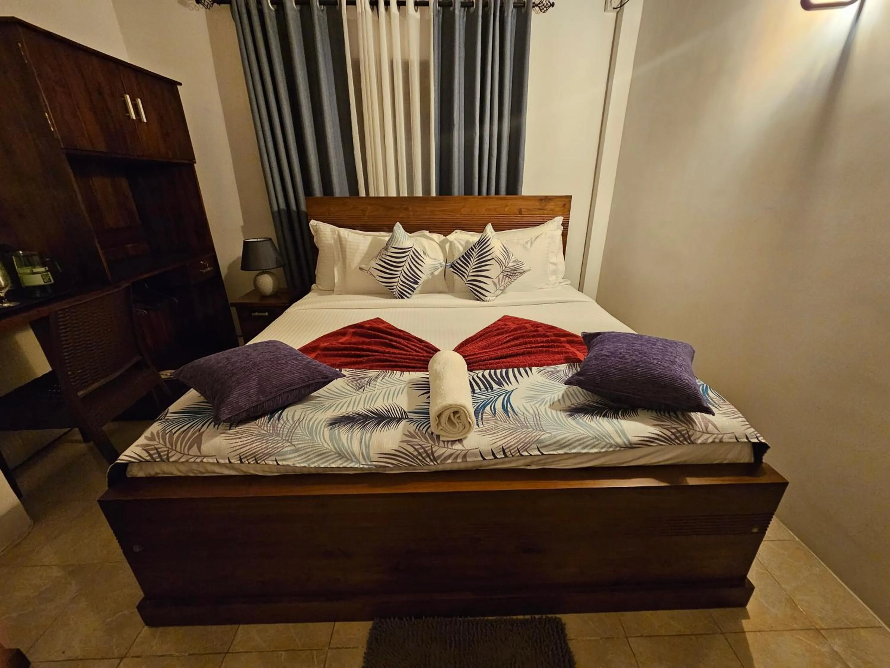 Bedroom, Bed in Ellakanda Nature Villa