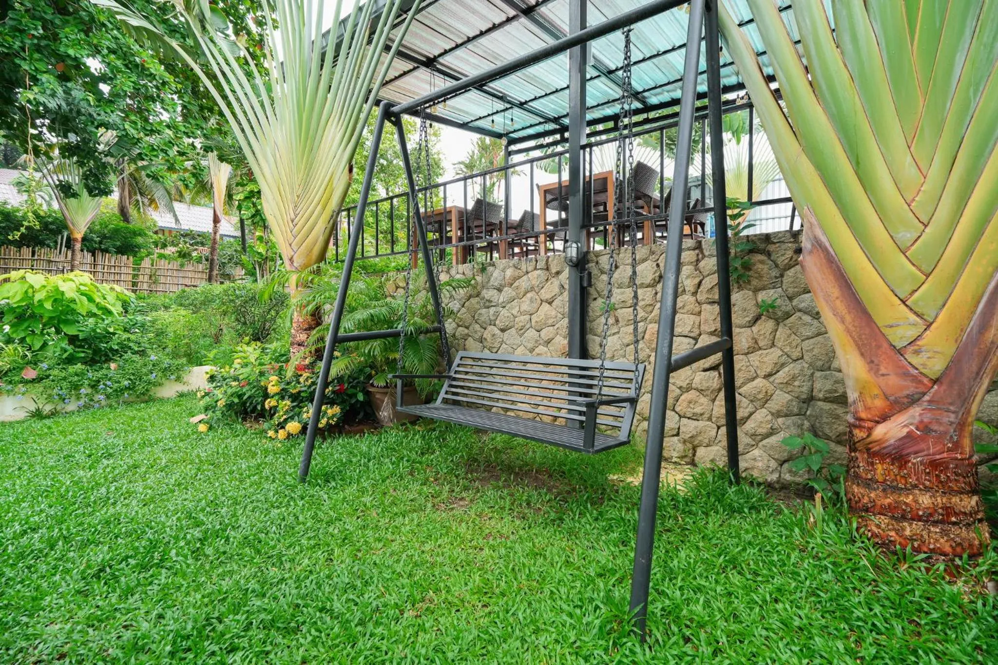 Garden view in Touch Sea Boutique Hotel&Bistro