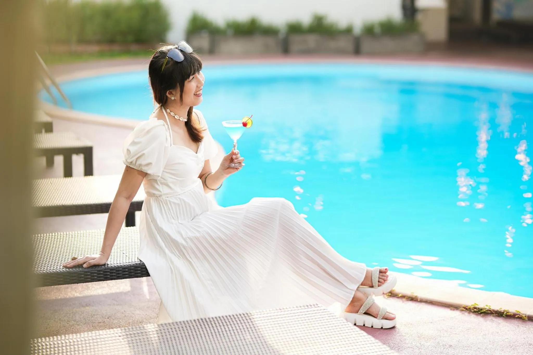 Swimming pool in Touch Sea Boutique Hotel&Bistro