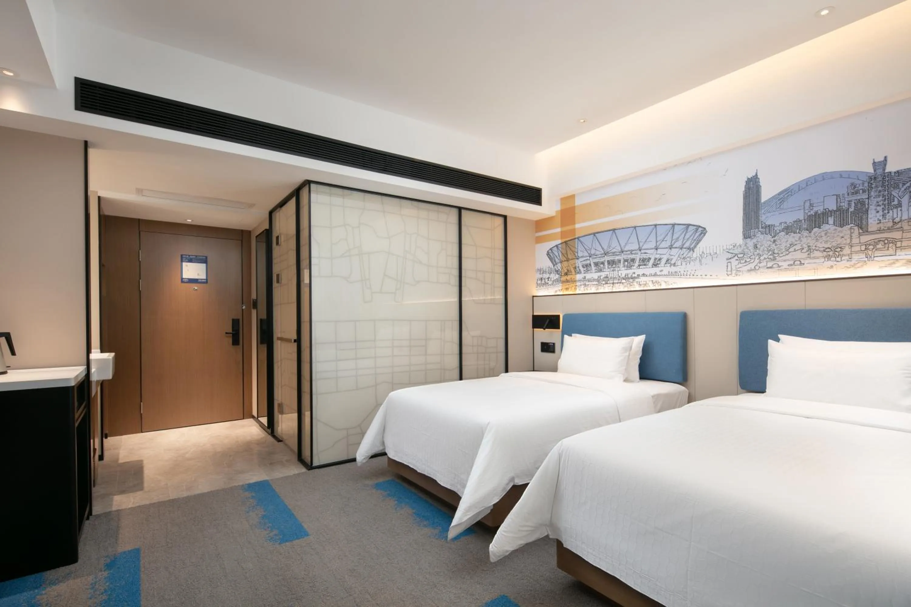 Photo of the whole room, Bed in Hampton by Hilton Foshan Dali