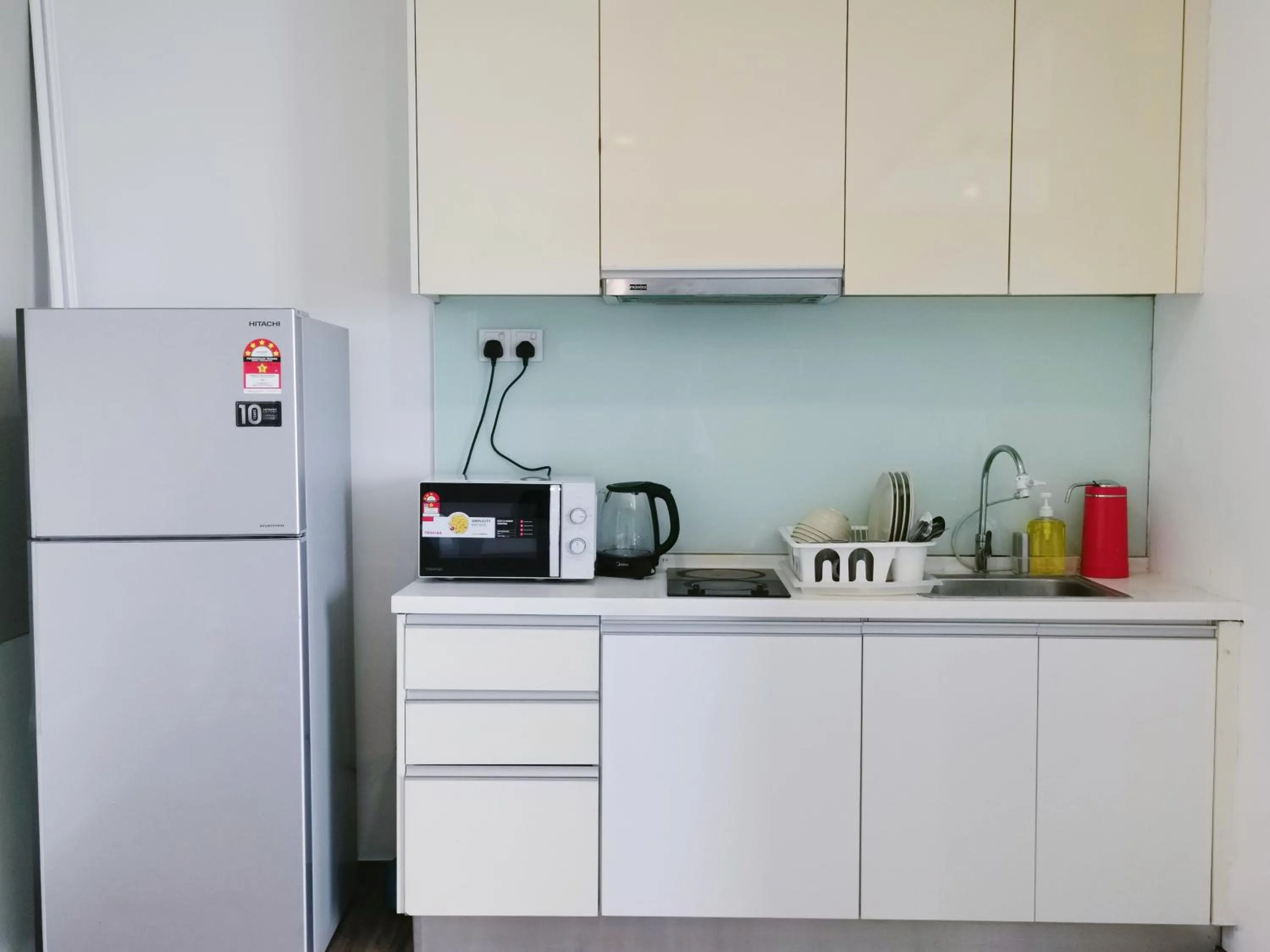 kitchen in Setapak Central Studio Suites by Manhattan Group