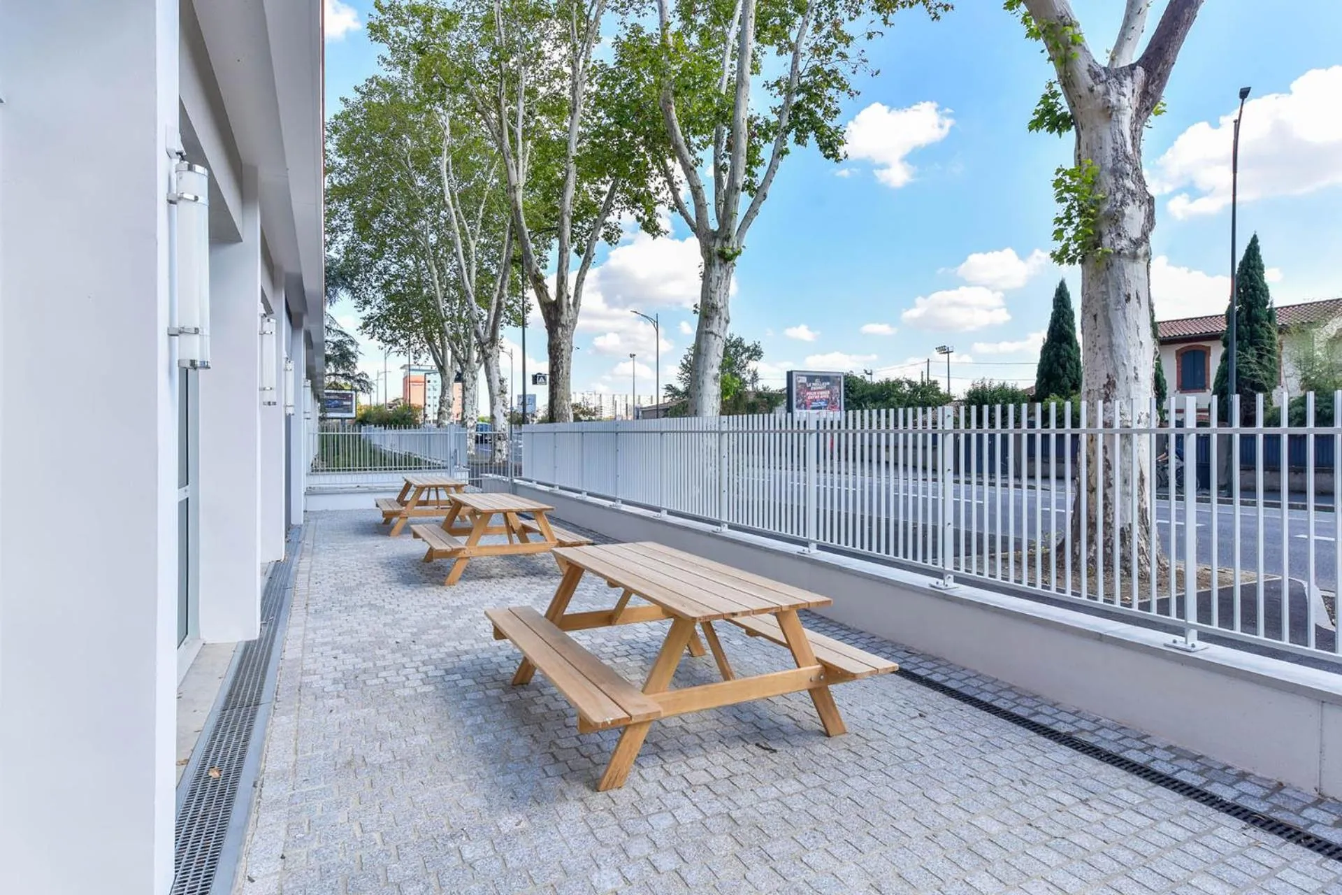 Patio in Appart'hôtel Toulouse Zénith
