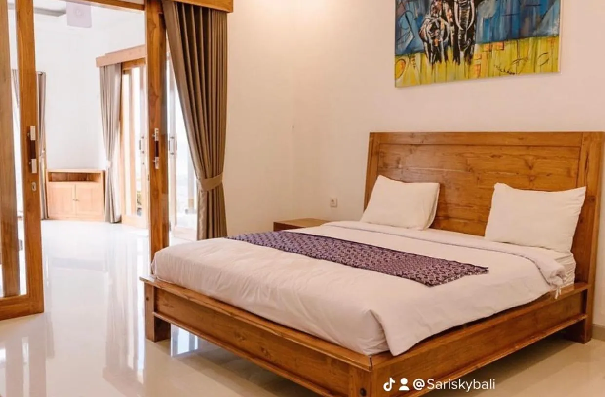 Bed in Sari Sky Bali