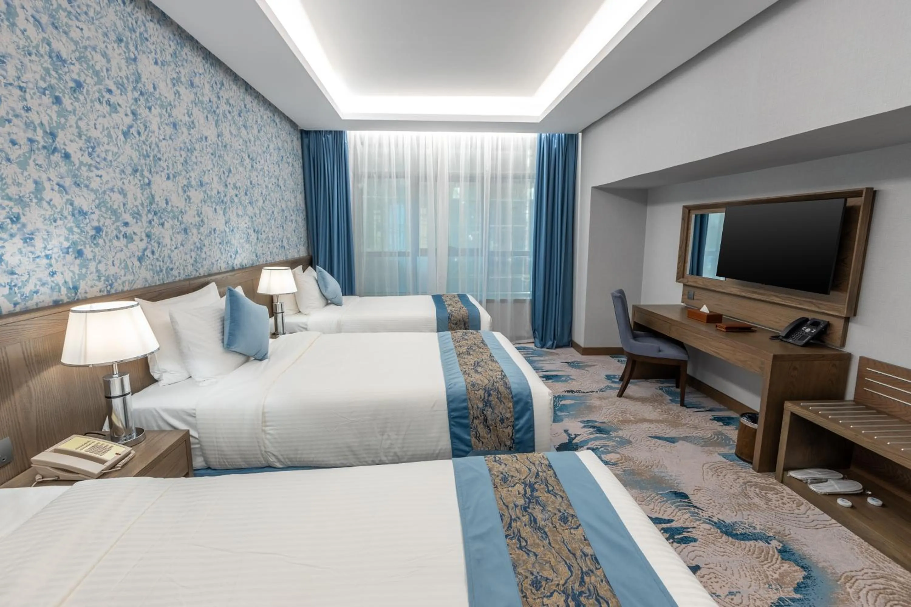 Bed in View Al Madinah Hotel