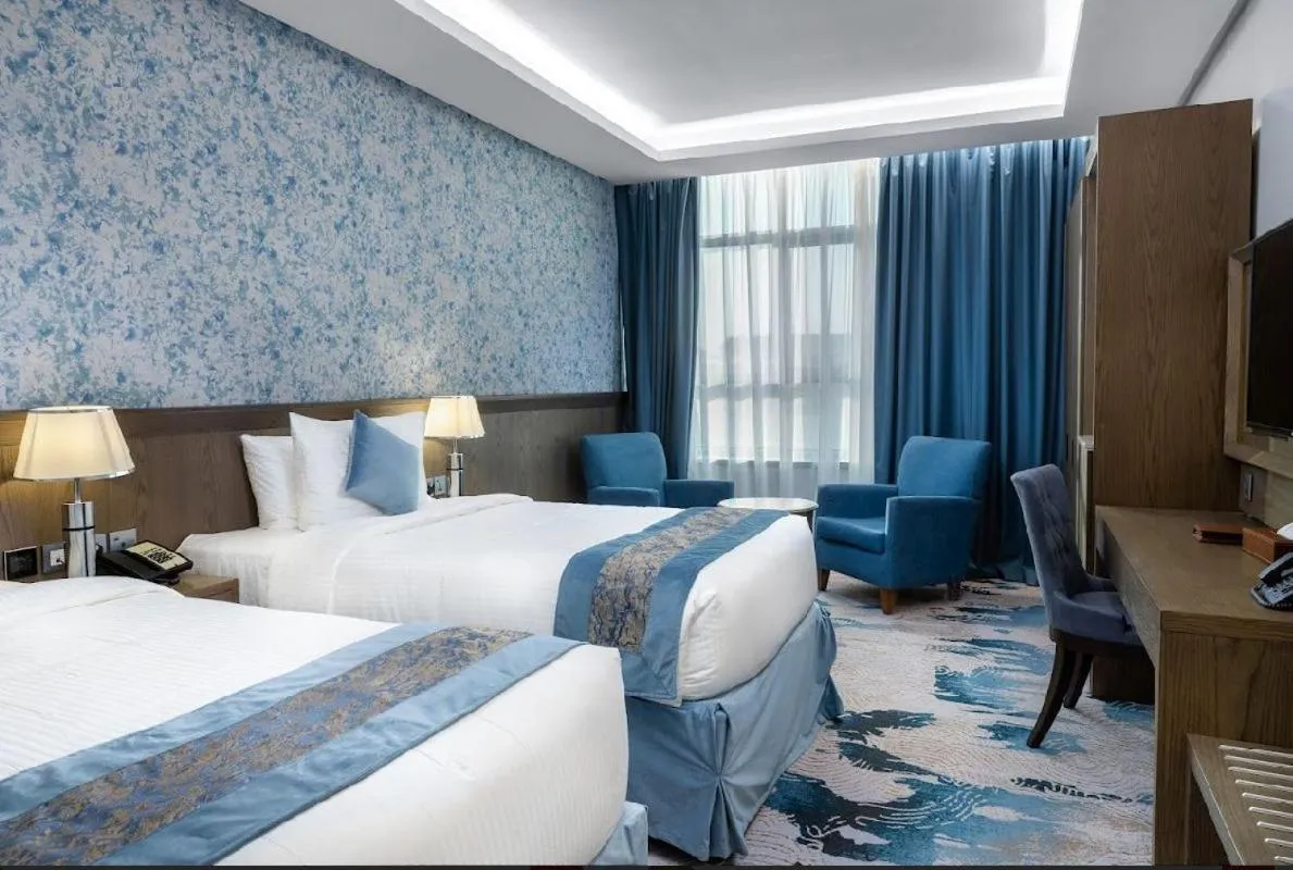 Bed in View Al Madinah Hotel