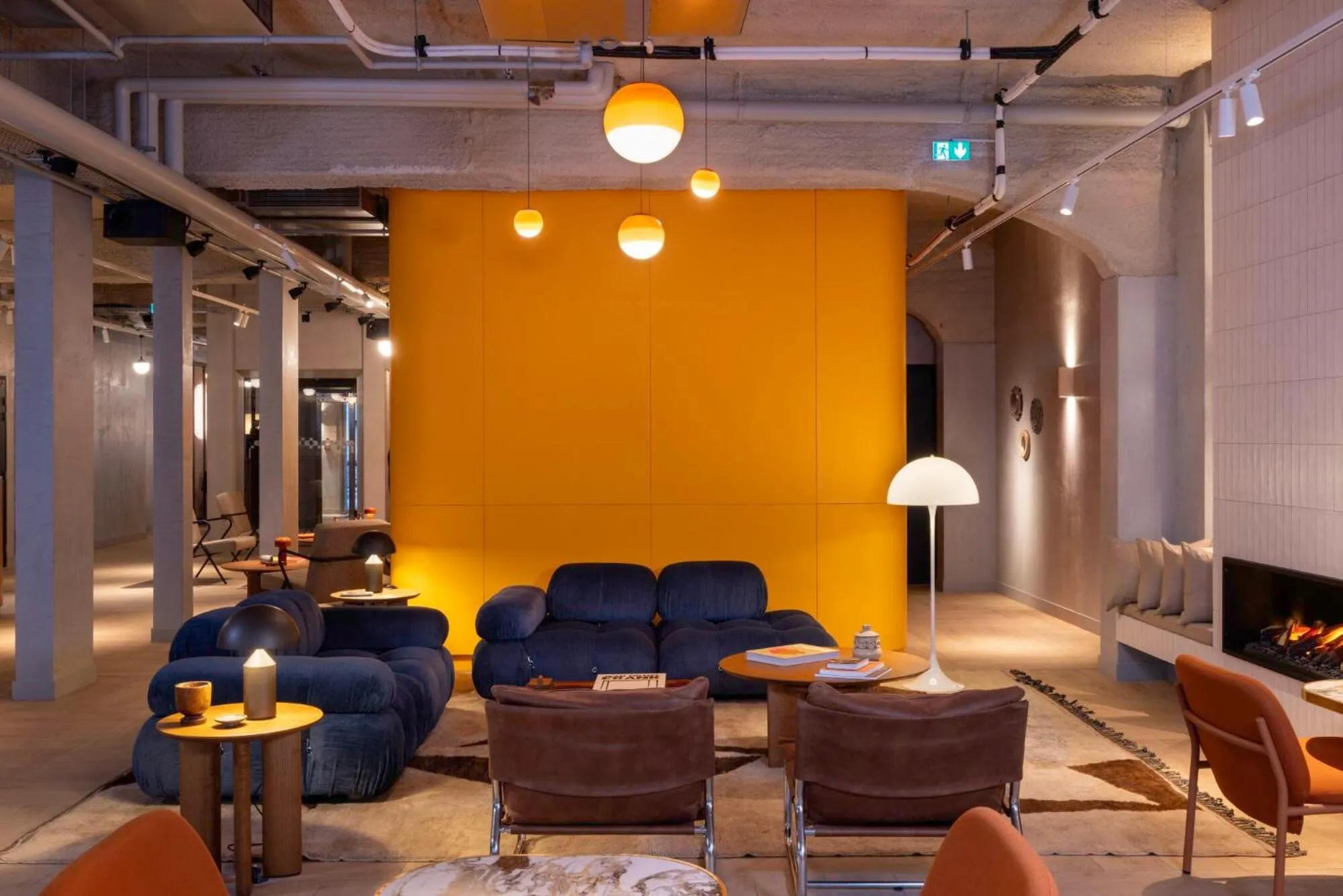 Seating area in Hôtel Pilgrim