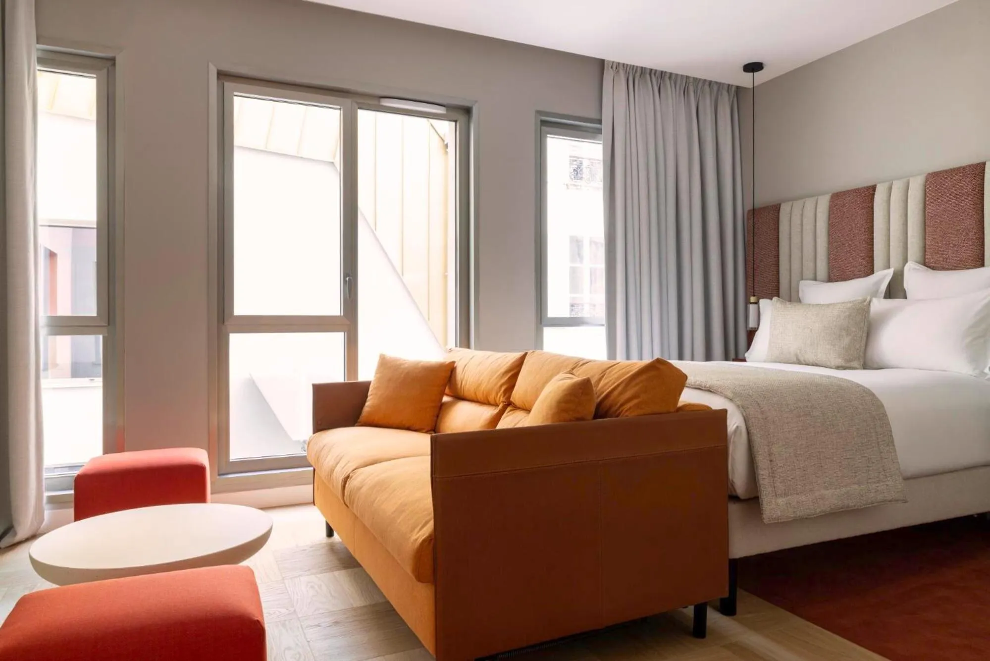 Bed in Hôtel Pilgrim