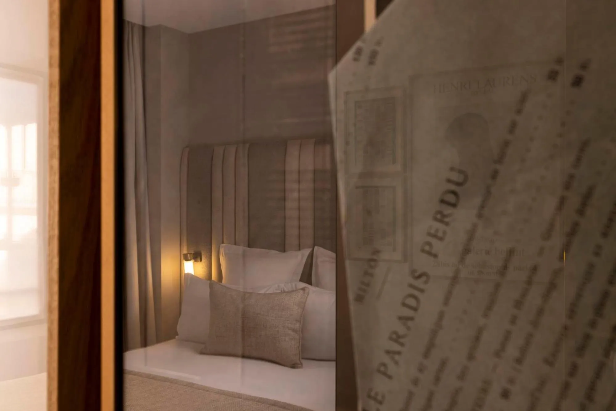 Bed in Hôtel Pilgrim